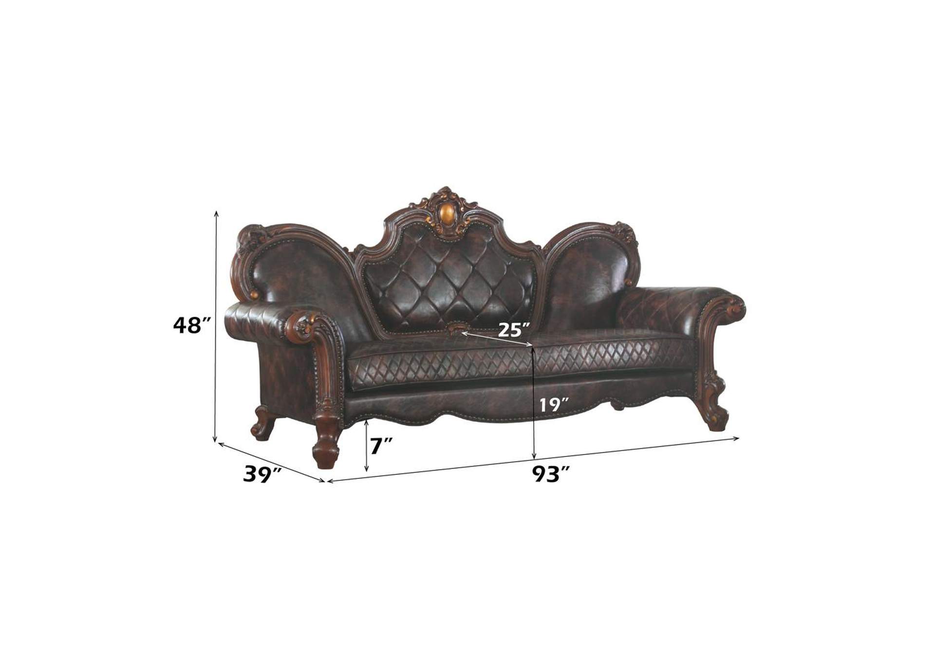 Picardy Sofa with 3 Pillows image 7