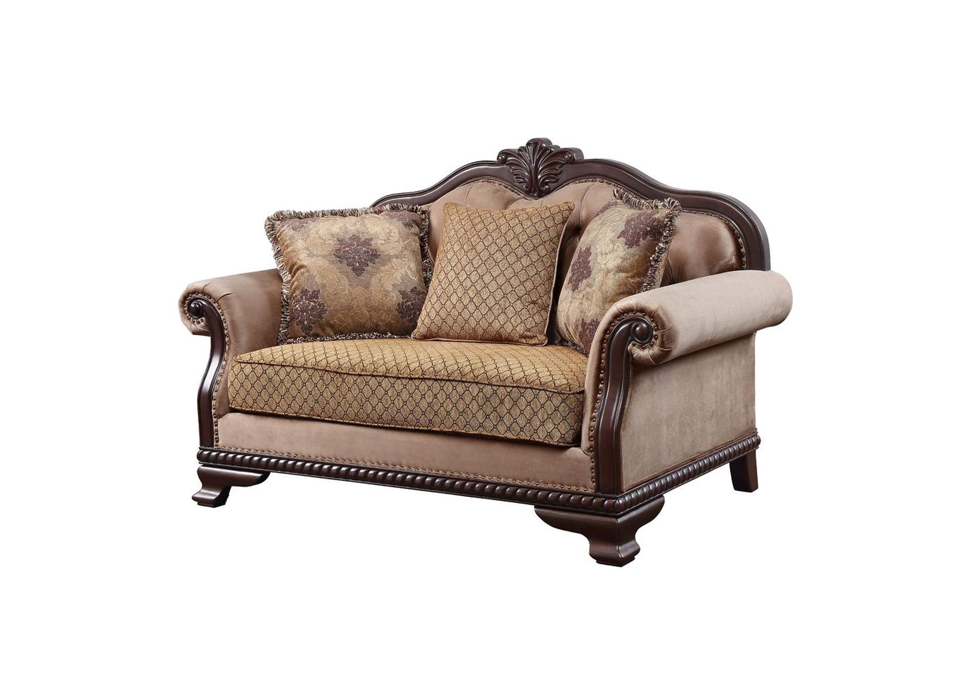 Chateau De Ville Loveseat with 3 Pillows - Same Lv01589 image 4