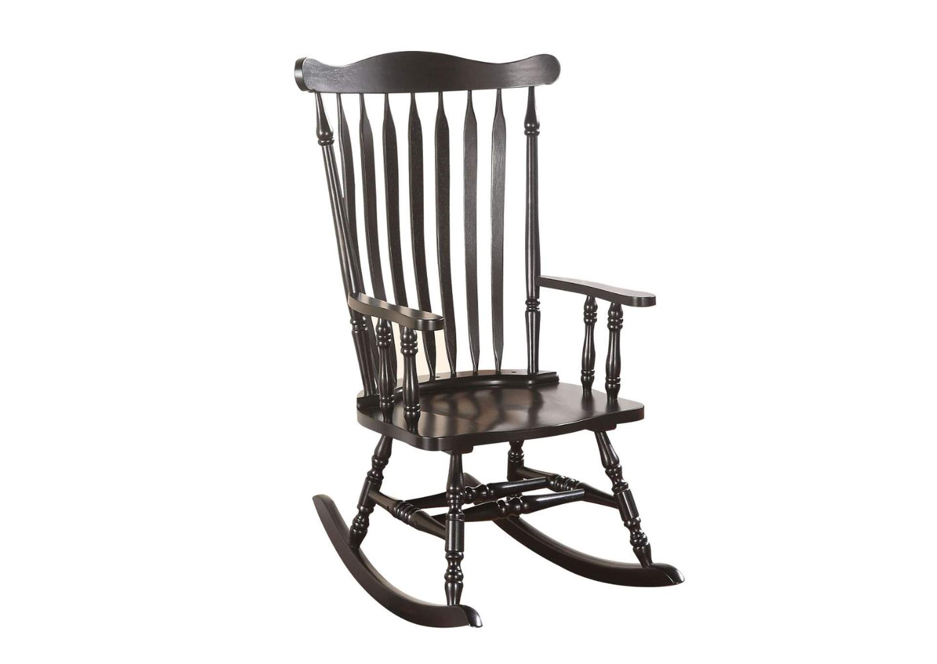 Kloris Rocking Chair, Black image 1