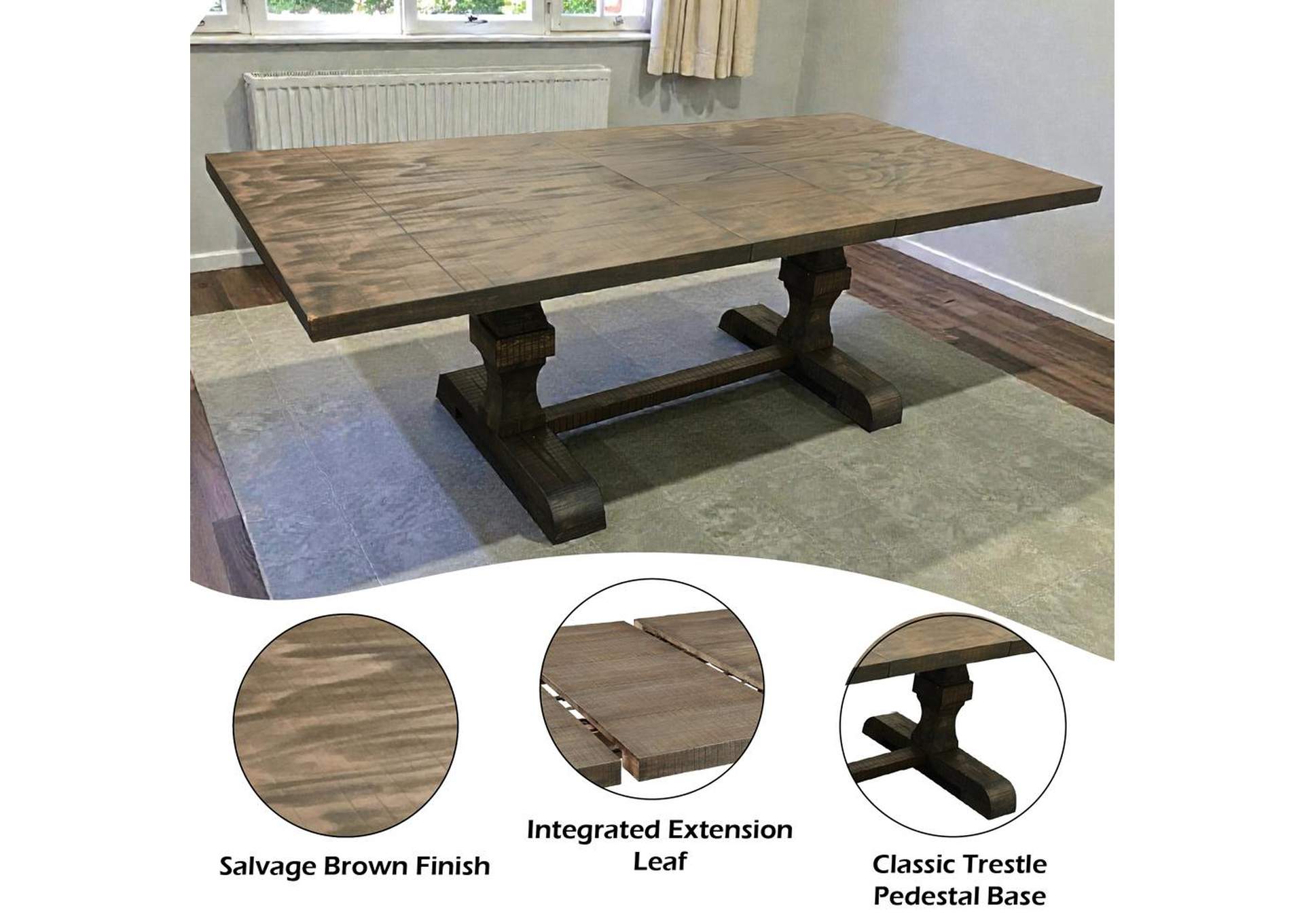 Landon Dining Table with Leaf image 5