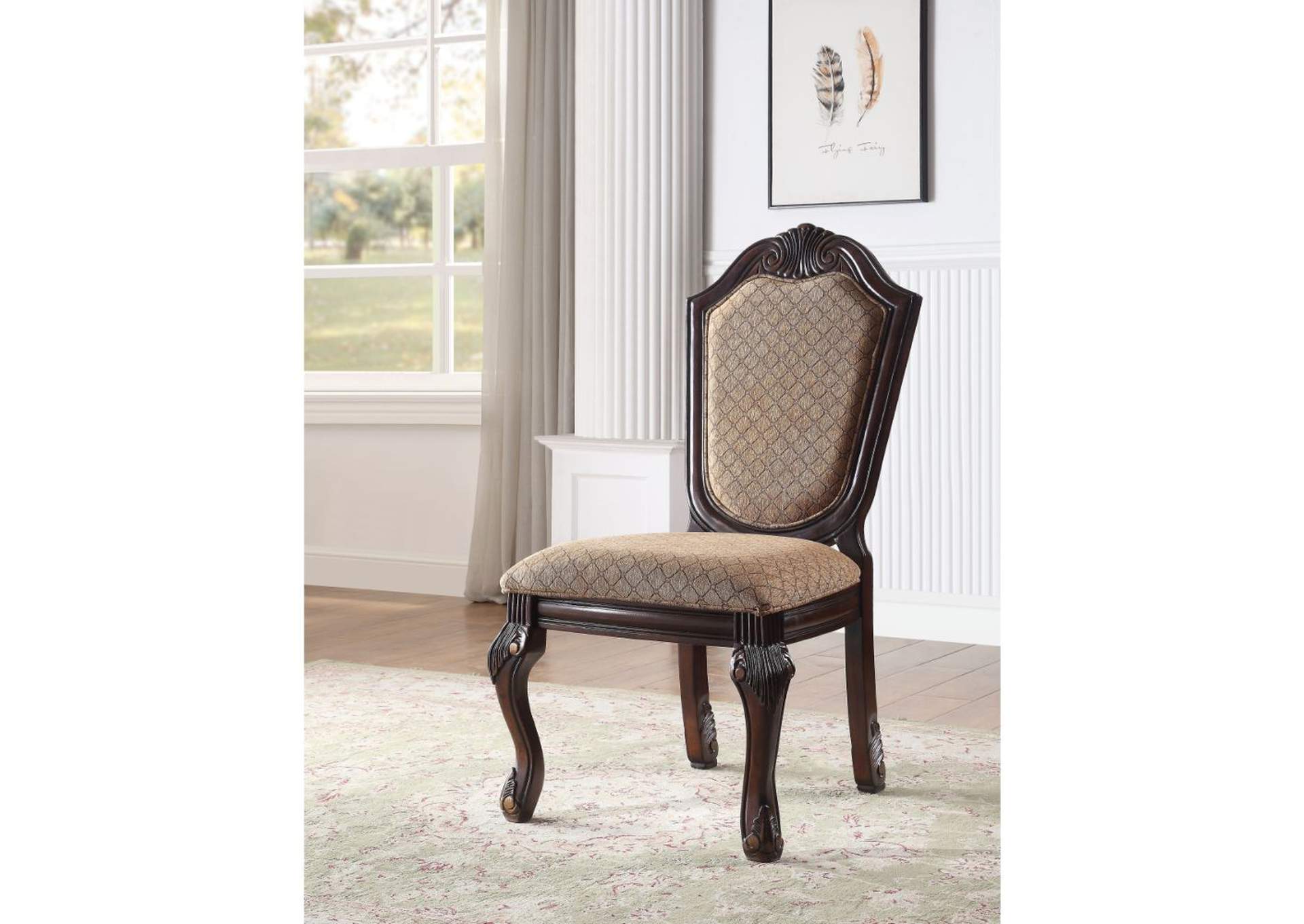 Chateau De Ville Side Chair - Set of 2, Espresso image 1