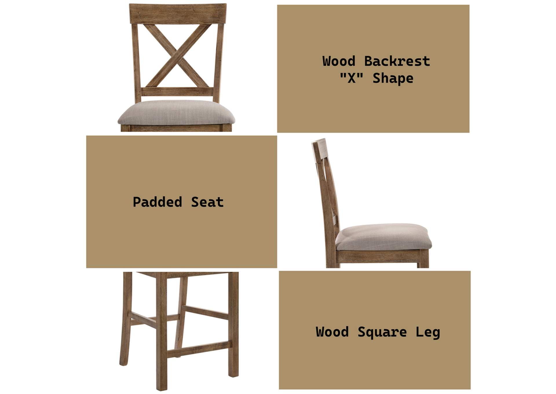 Martha Ii Counter Height Chair - Set of 2 image 9