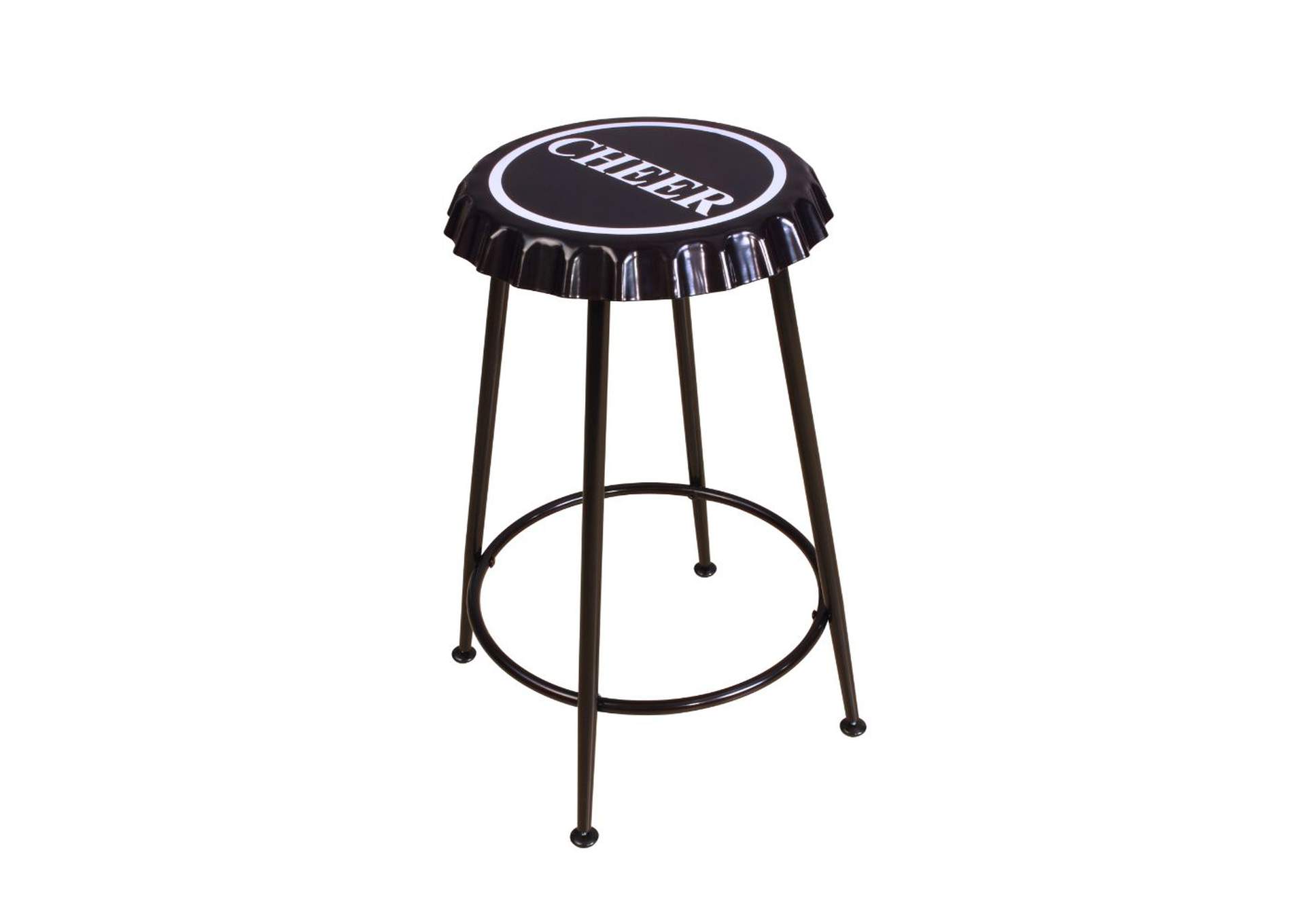 Mant Counter Height Stool - Set of 2, Black image 1