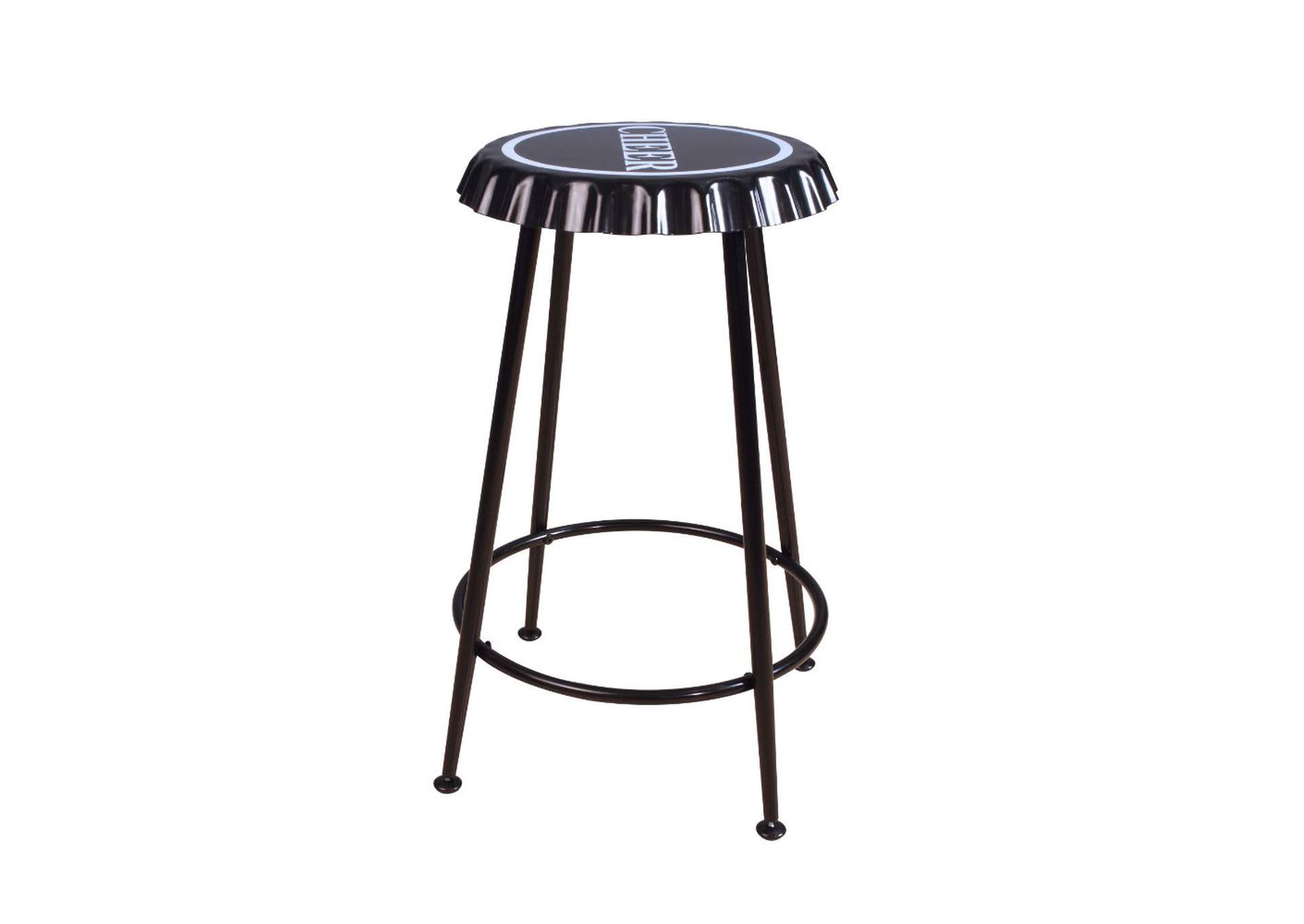 Mant Counter Height Stool - Set of 2, Black image 3