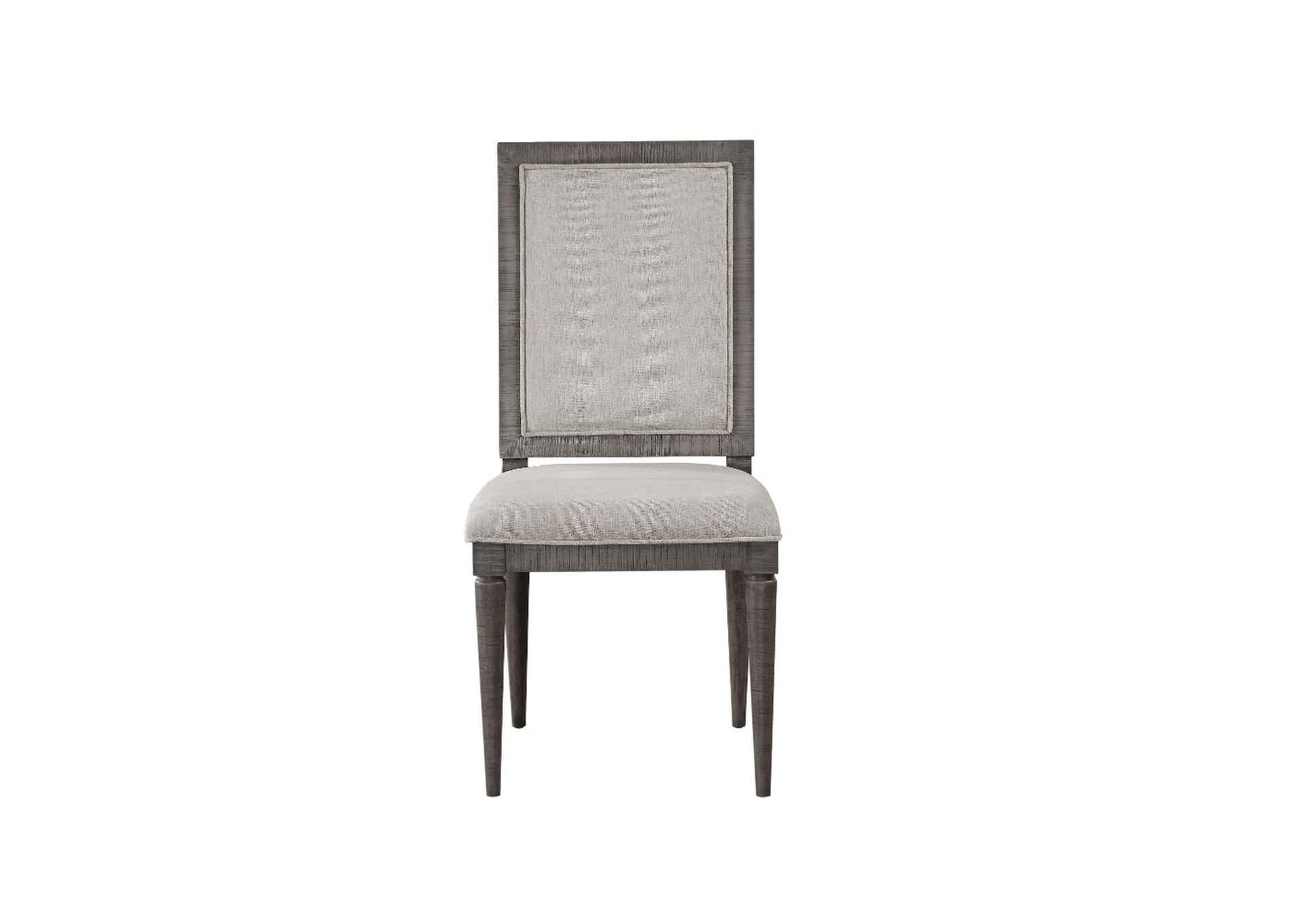 Artesia Side Chair - Set of 2, Fabric and Salvaged Natural image 3