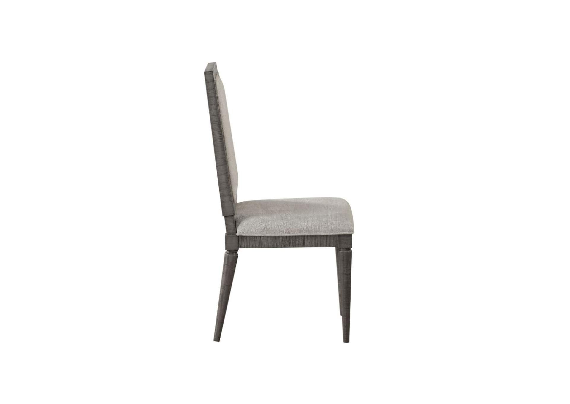Artesia Side Chair - Set of 2, Fabric and Salvaged Natural image 4