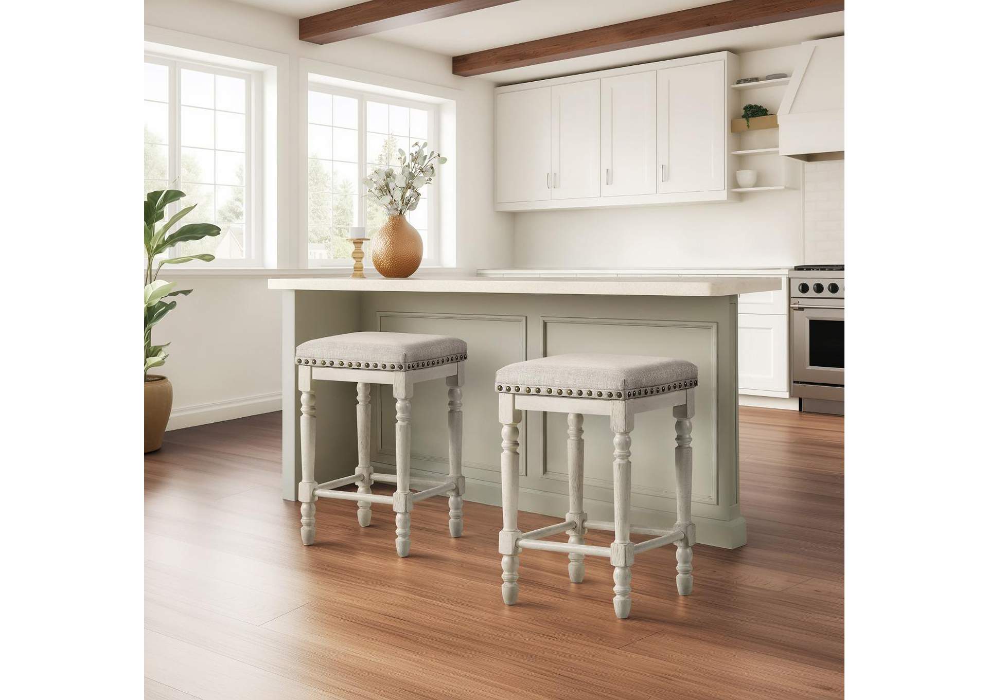 Tasnim Counter Height Stool - Set of 2 image 9