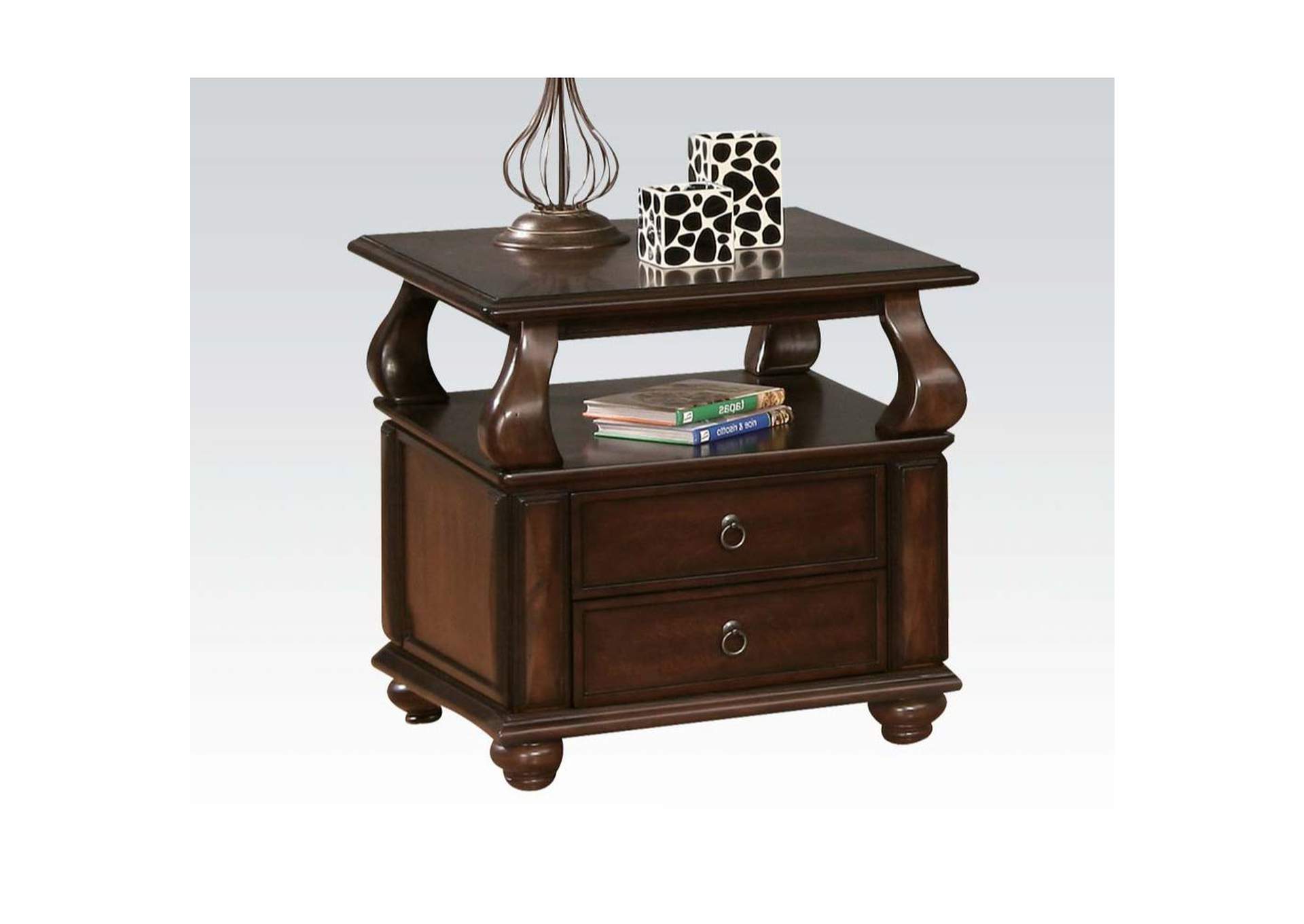 Amado End Table, Walnut image 1