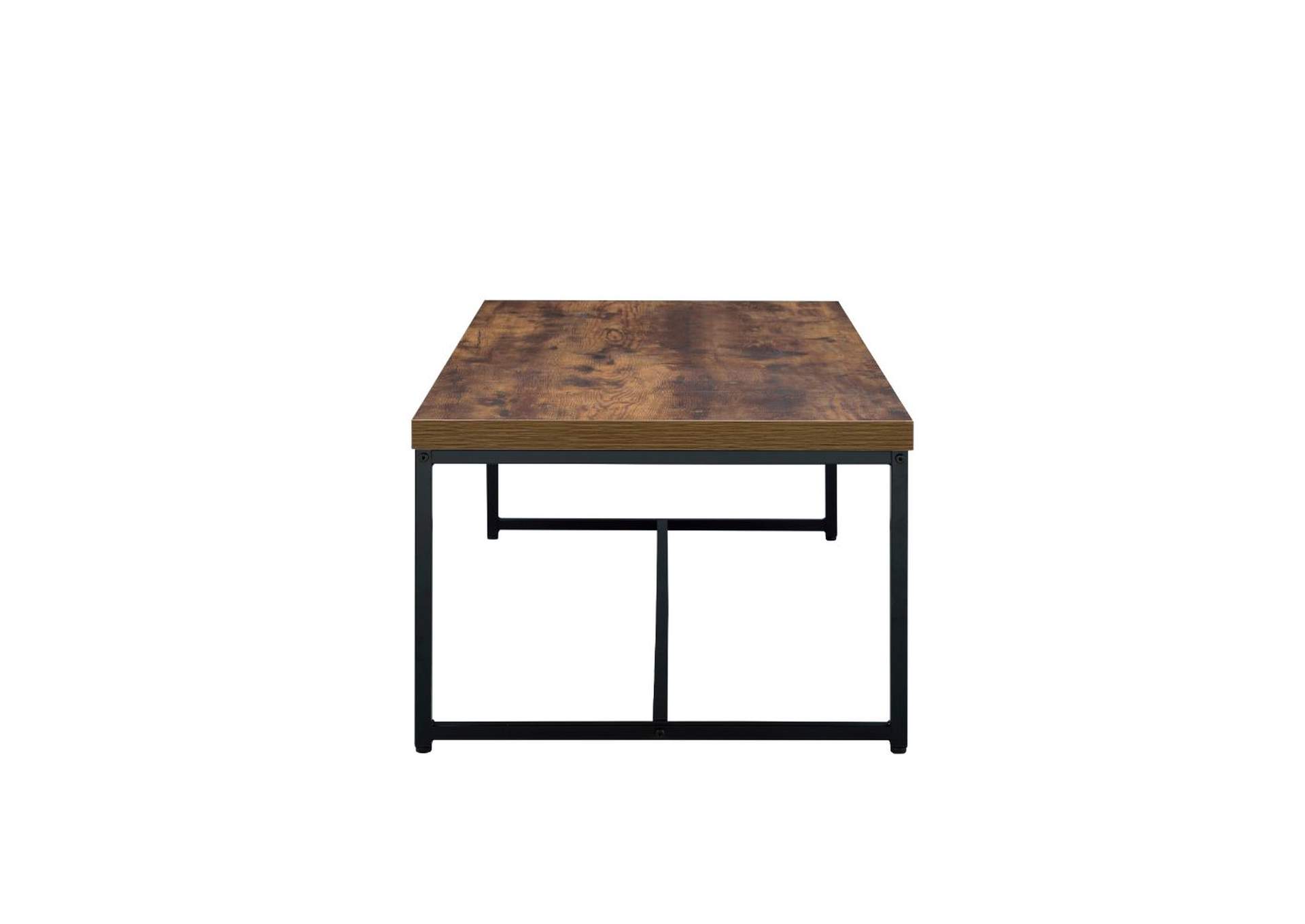 Bob Coffee Table, Weathered Oak and Black image 4