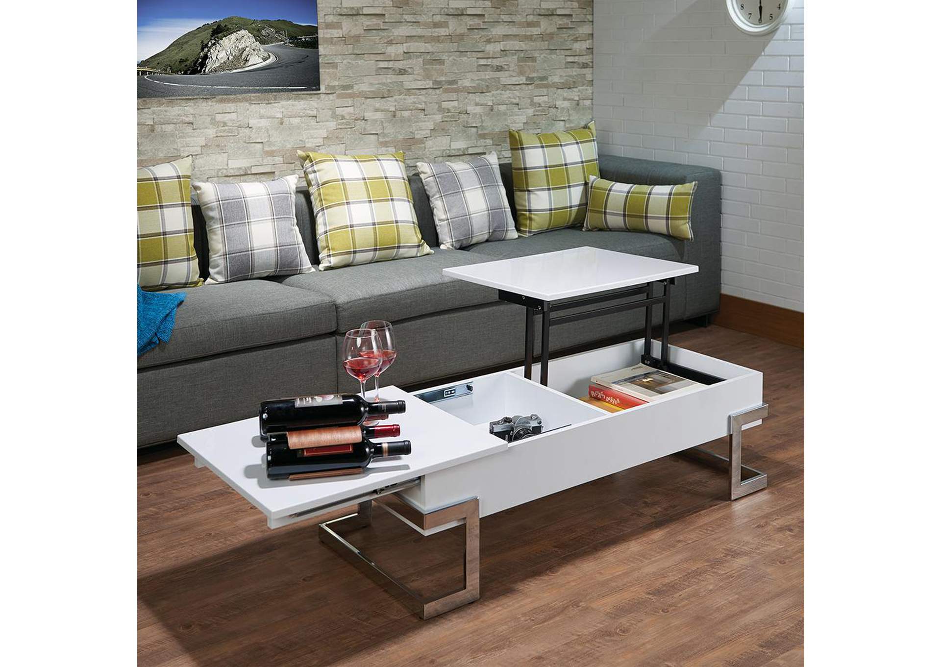 Calnan Coffee Table with Lift Top image 1