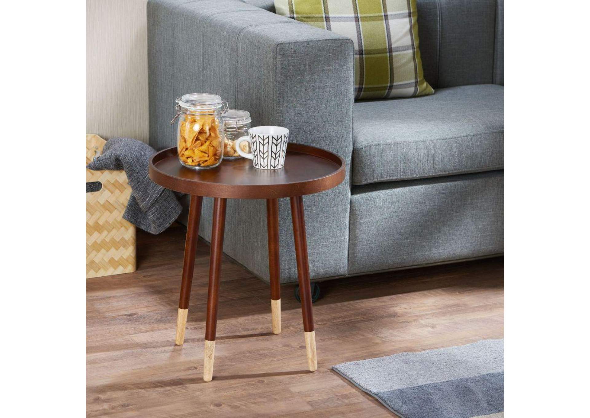 Dein End Table, Walnut image 3