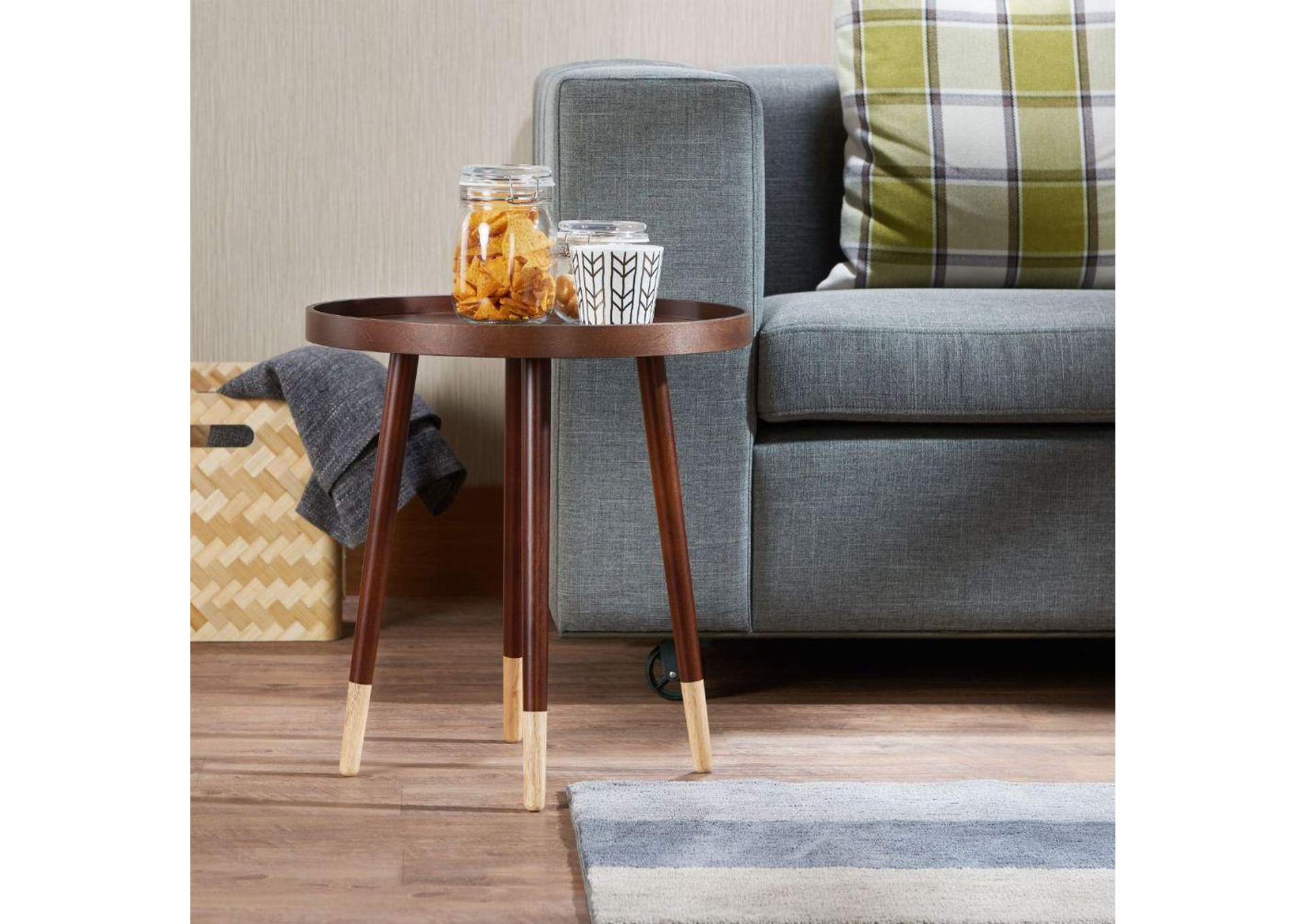 Dein End Table, Walnut image 4