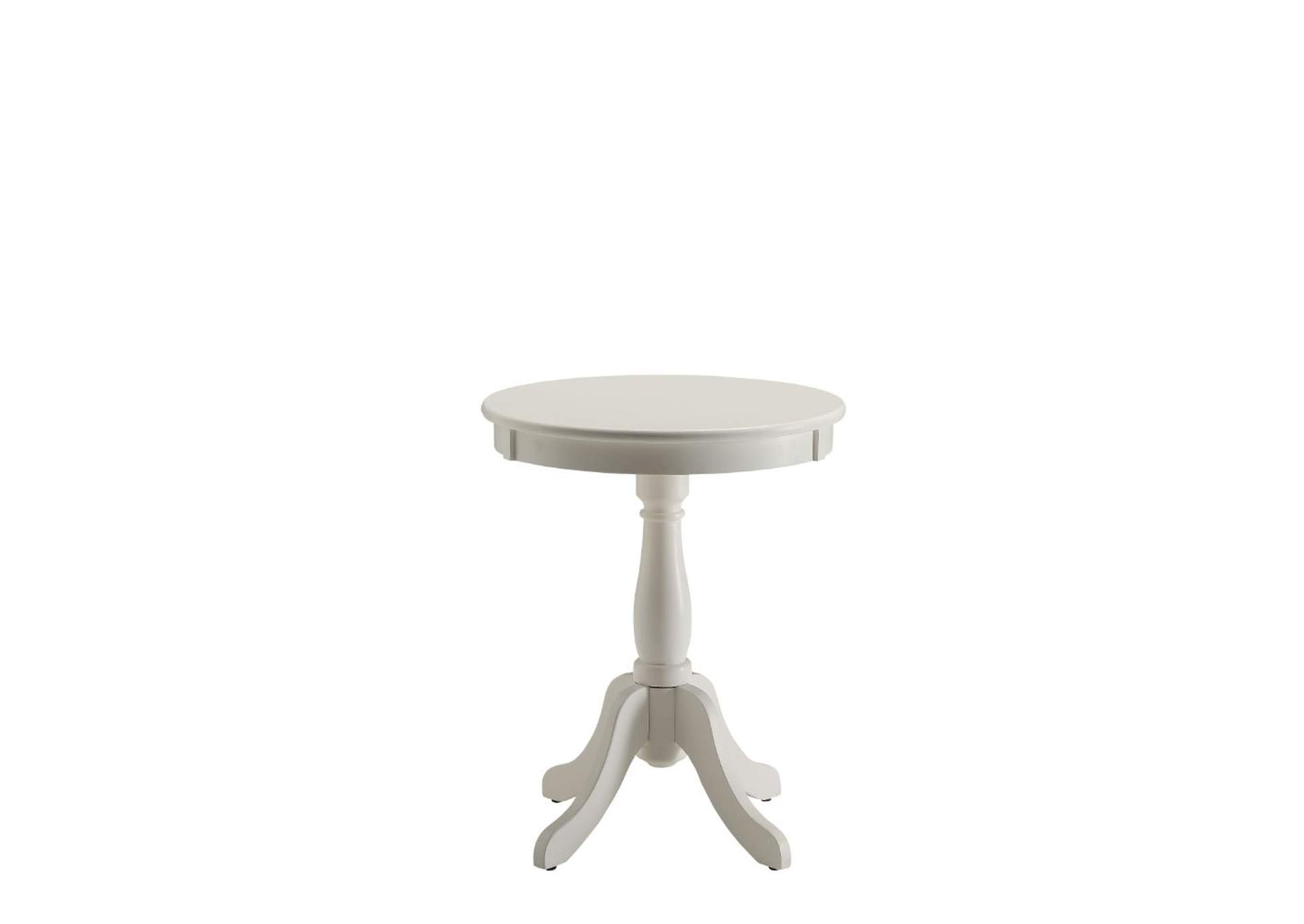 Alger Side Table, White image 1