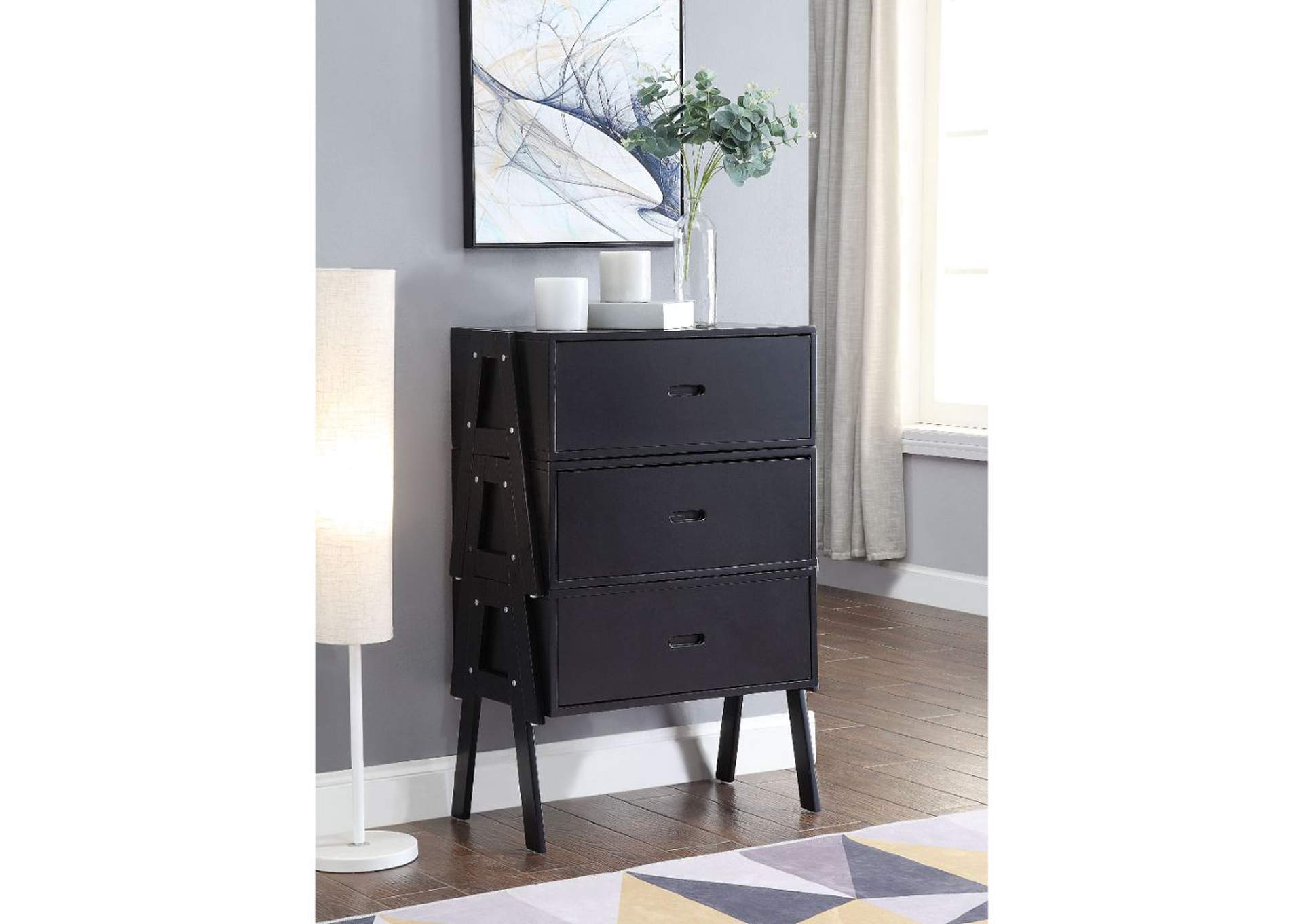 Lonny Coffee Table - Convertible, Black image 3