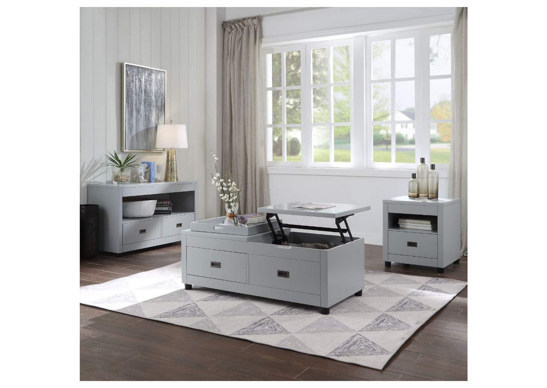 Eleanor Coffee Table, Dove Gray image 1
