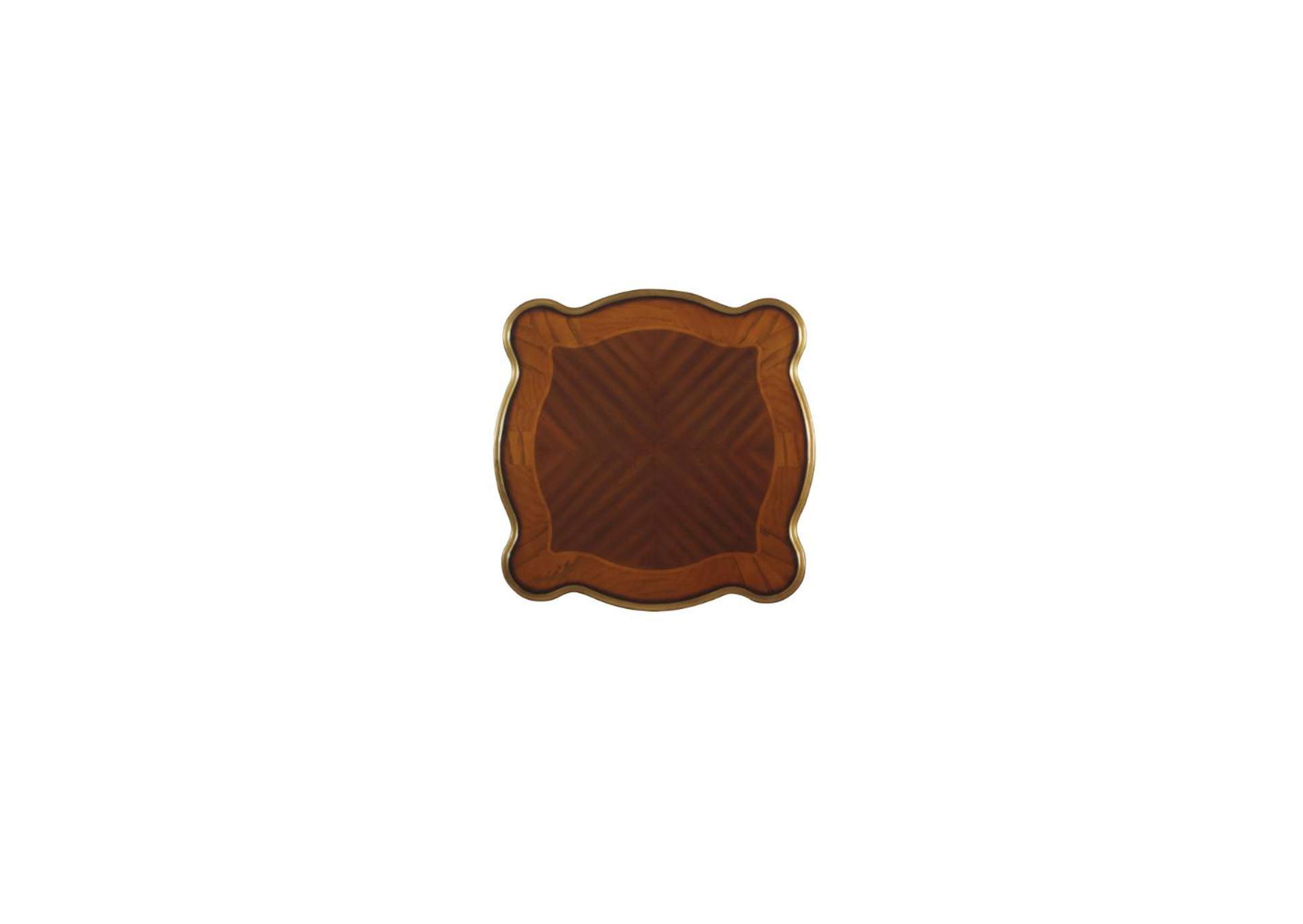 Picardy End Table - 88222 - Traditional, Vintage - Wood, Poly-Resin - Fiberglass - Vintage Cherry Oak image 4
