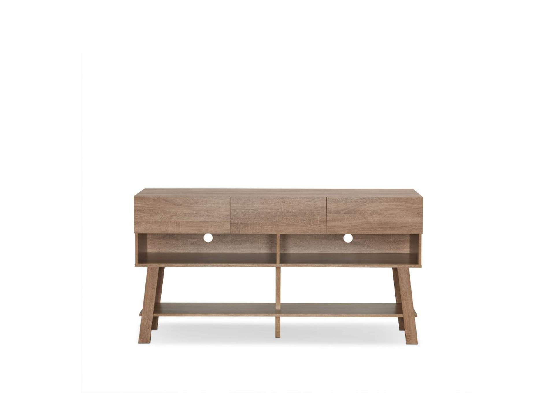 Ariza TV Stand, Rustic Natural image 3
