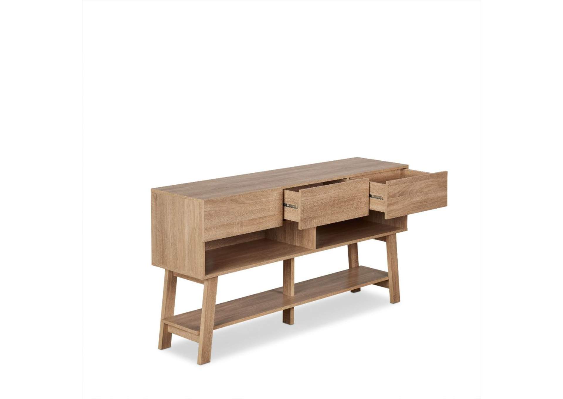 Ariza TV Stand, Rustic Natural image 5