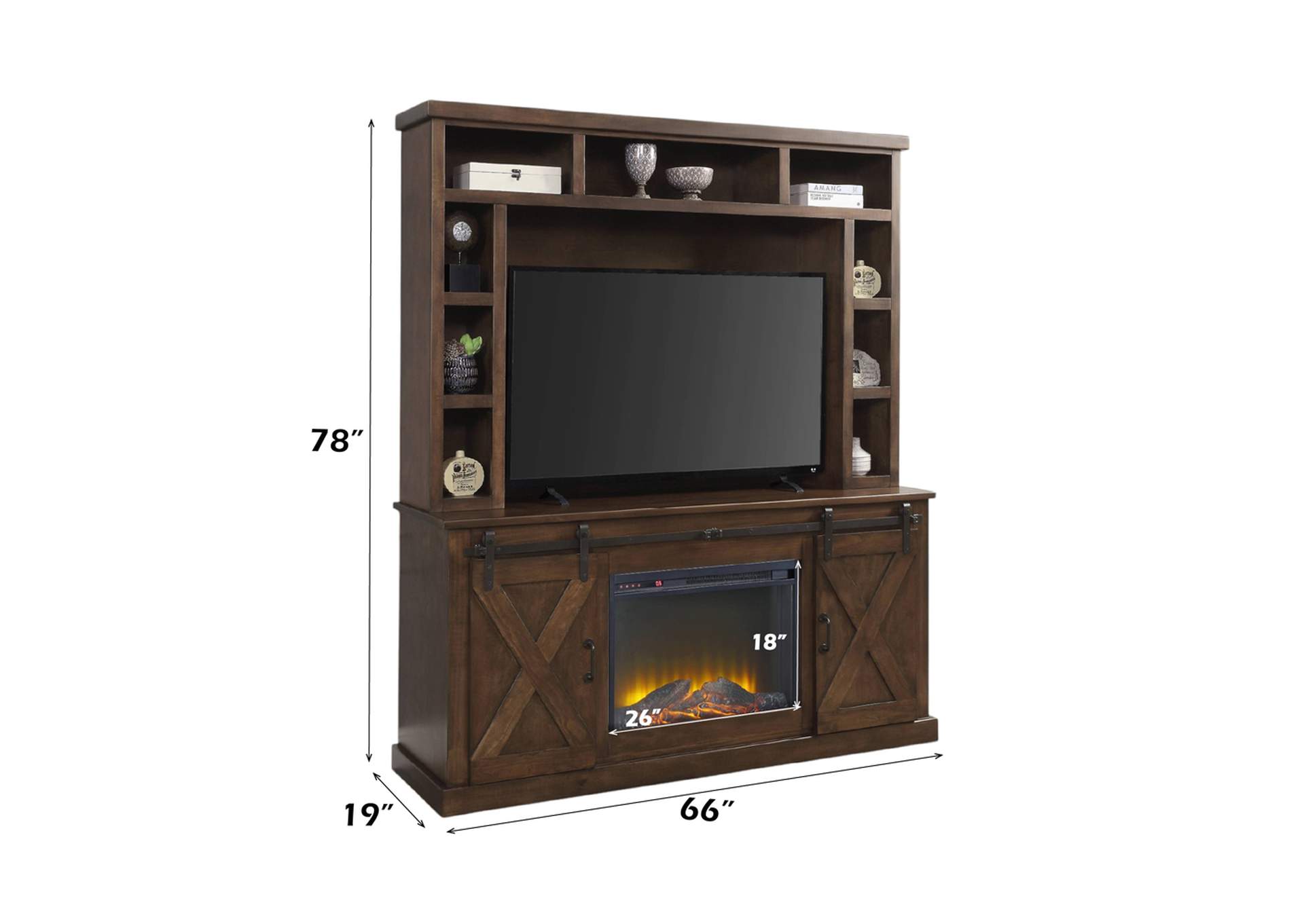 Aksel Entertainment Center - Include 91617Fir