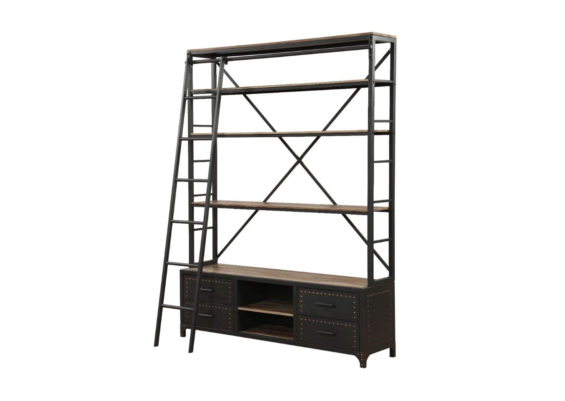 Actaki Bookshelf, Sandy Gray - 1 Set in 3 Cartons image 1