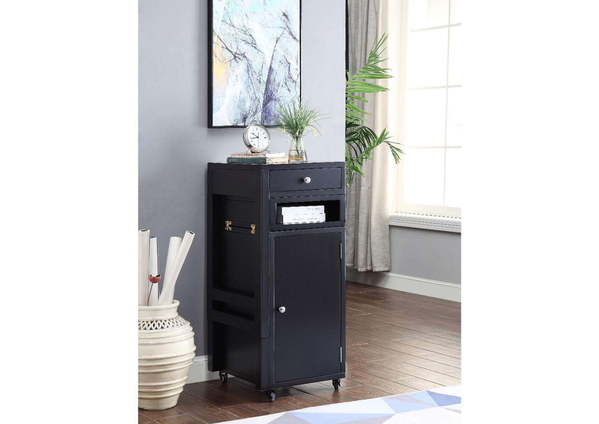 Kaniel Desk - Convertible, Black image 3