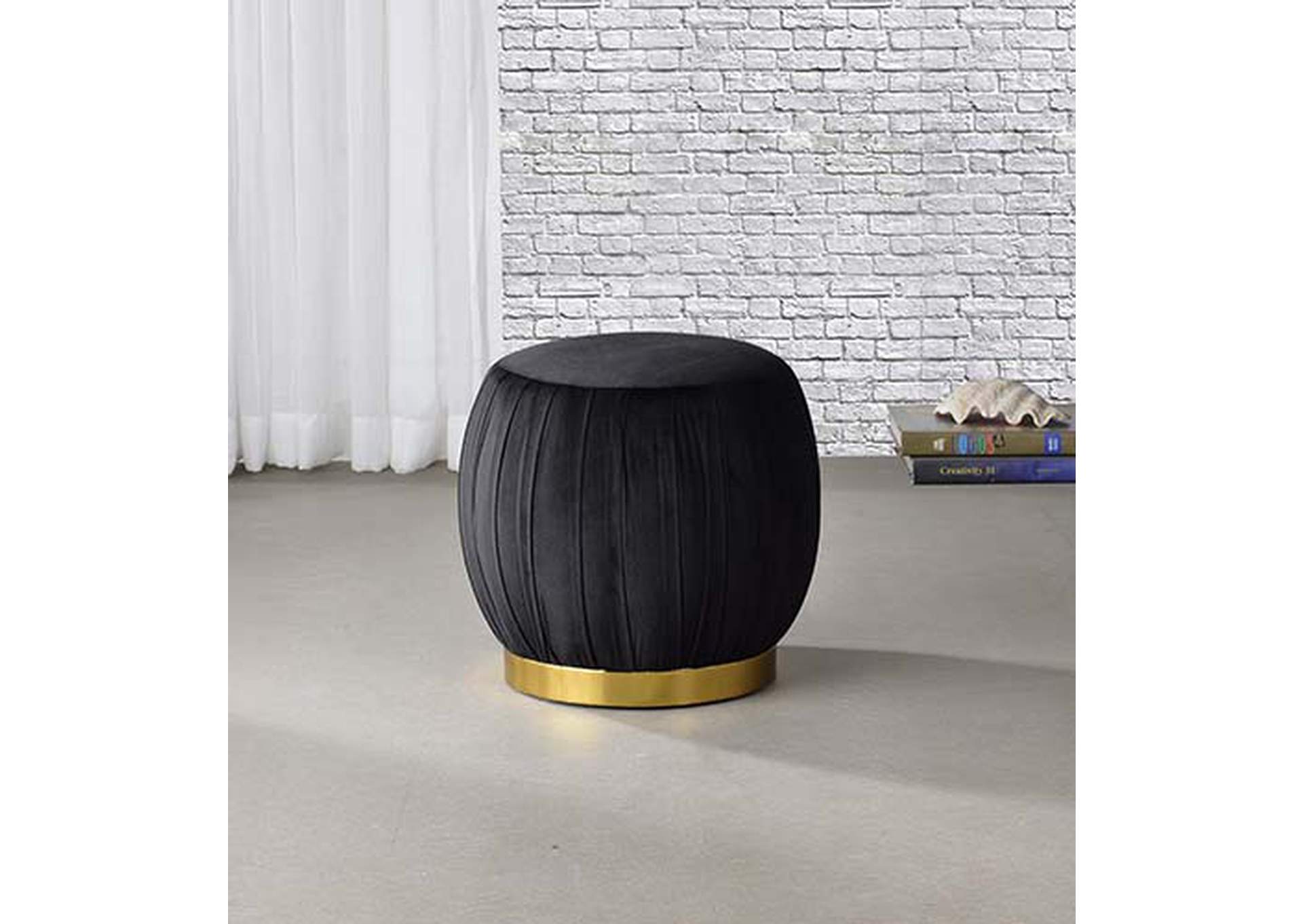 Zinnia Ottoman