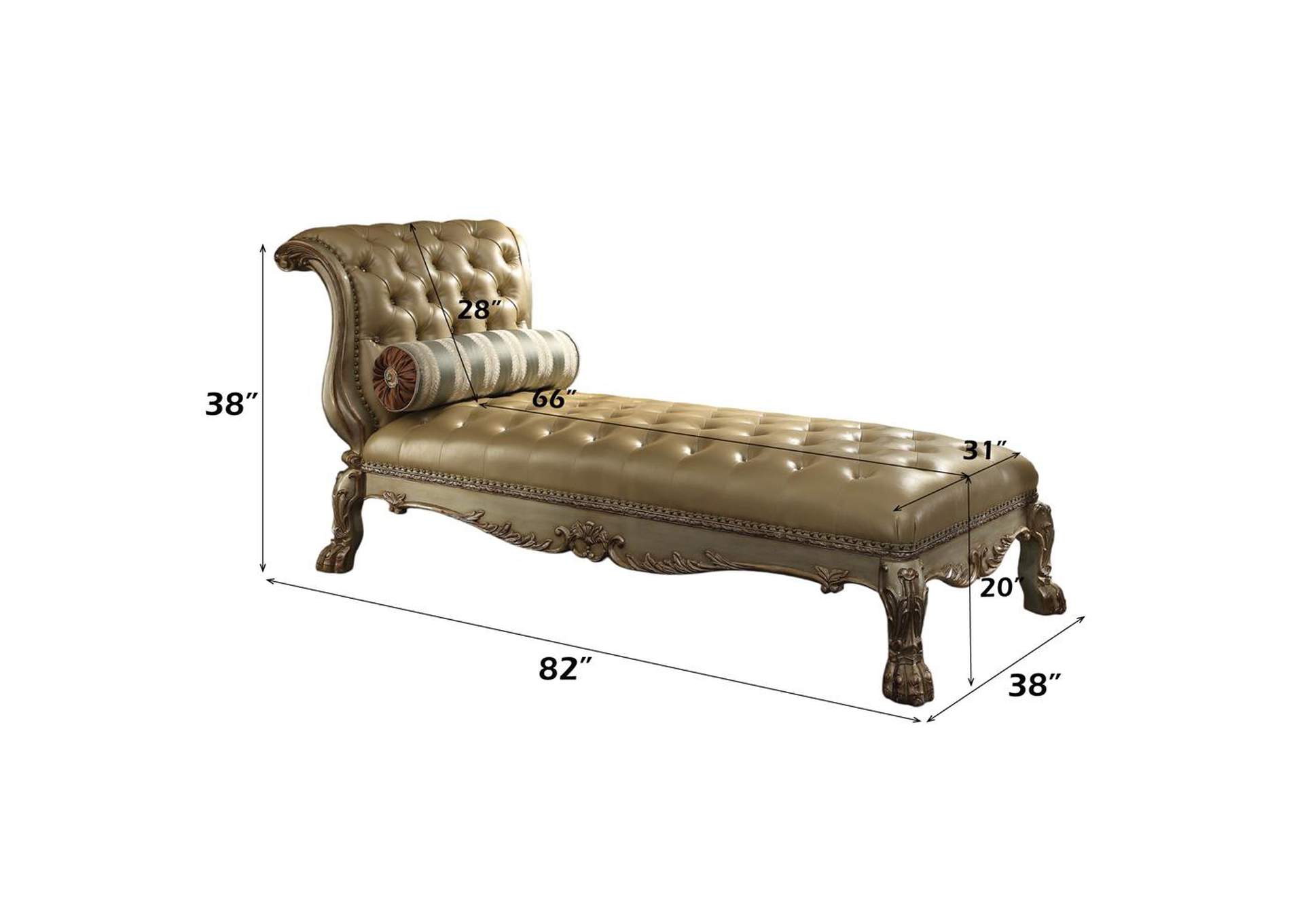 Dresden Chaise with Pillow image 3