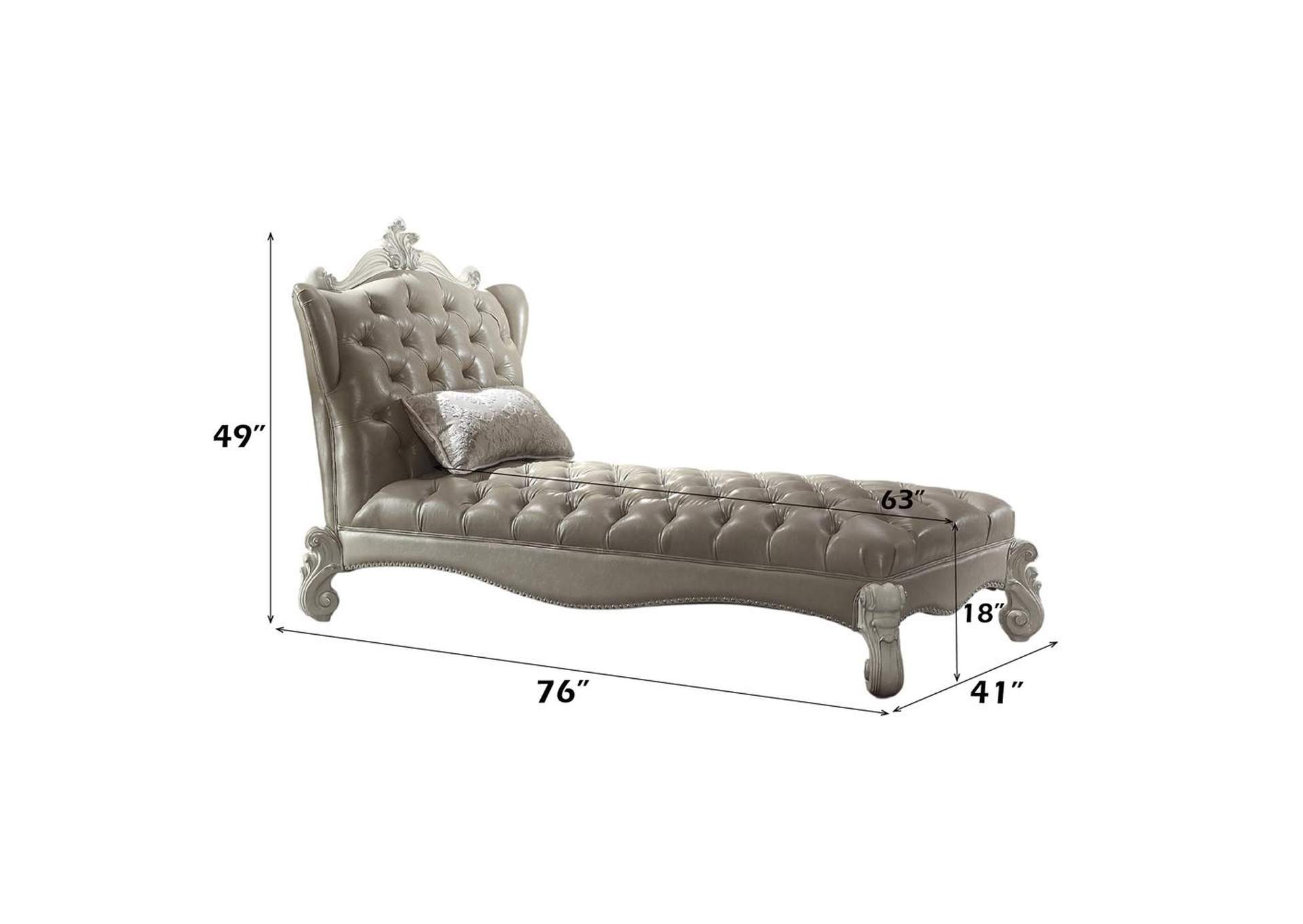 Versailles Chaise with Pillow image 3