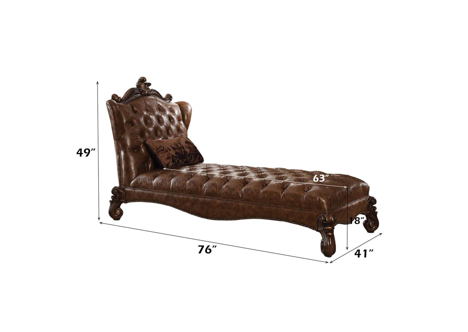 Versailles Chaise with Pillow image 3