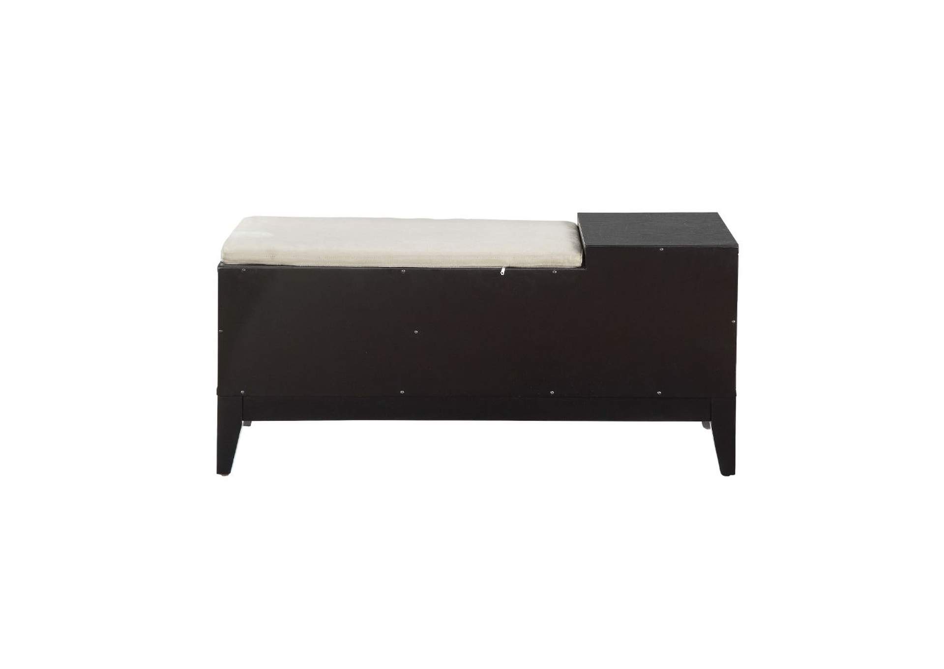 Boyet Bench with Storage, Fabric and Black image 6