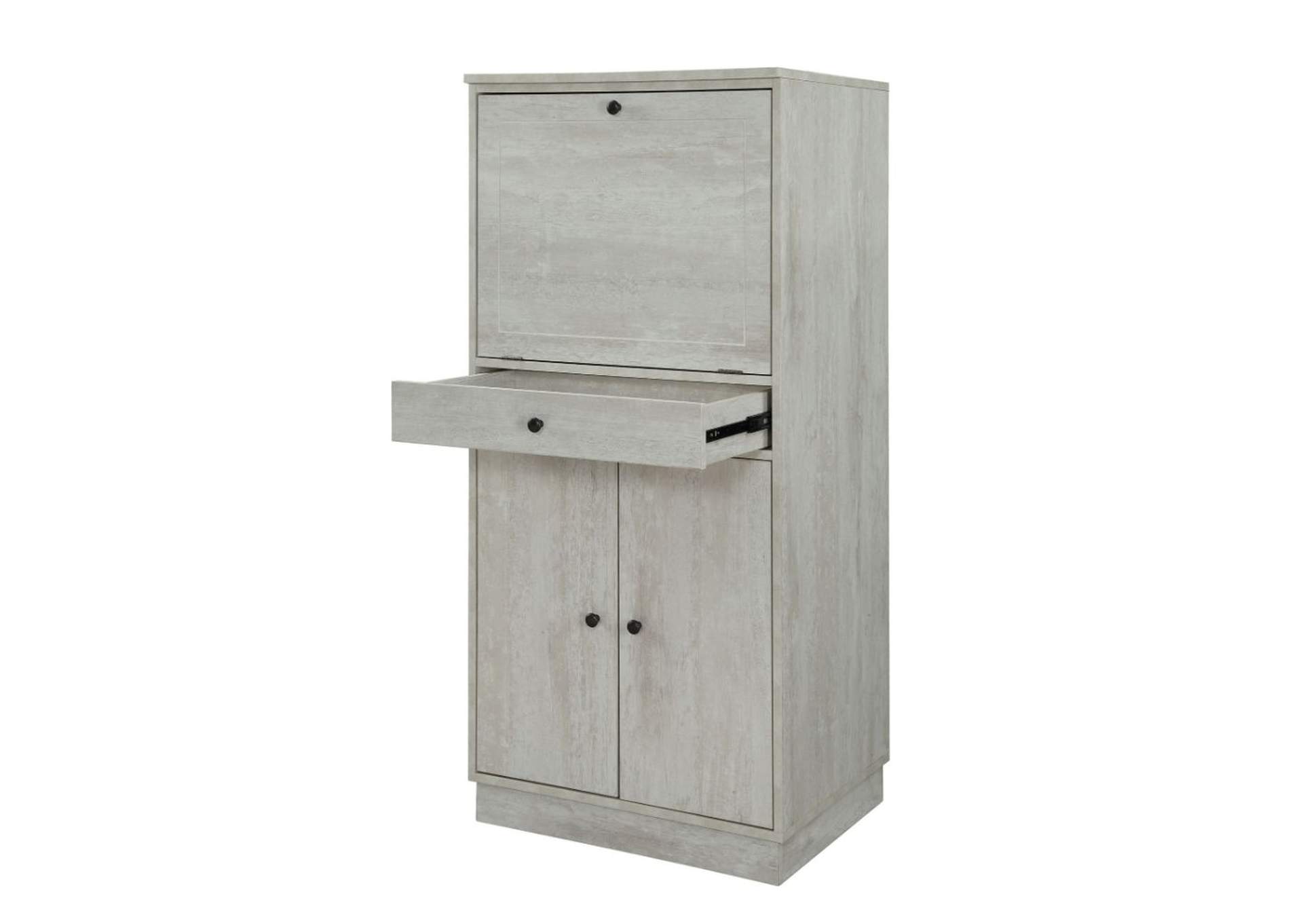 Wiesta Wine Cabinet, Antique White image 9