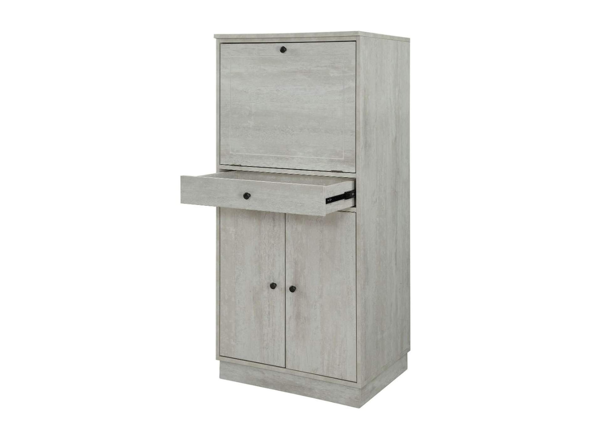Wiesta Wine Cabinet, Antique White image 4