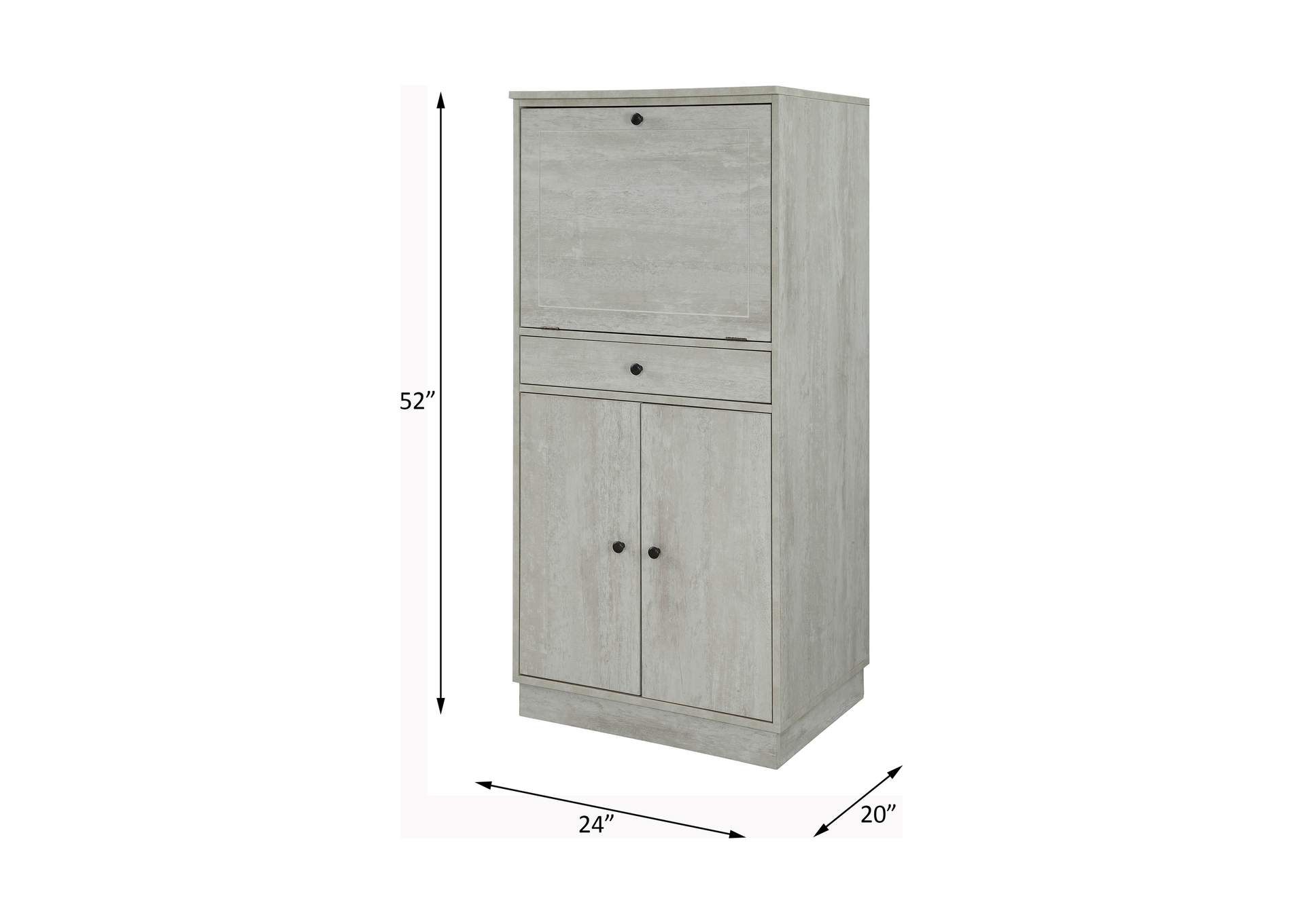 Wiesta Wine Cabinet, Antique White image 12