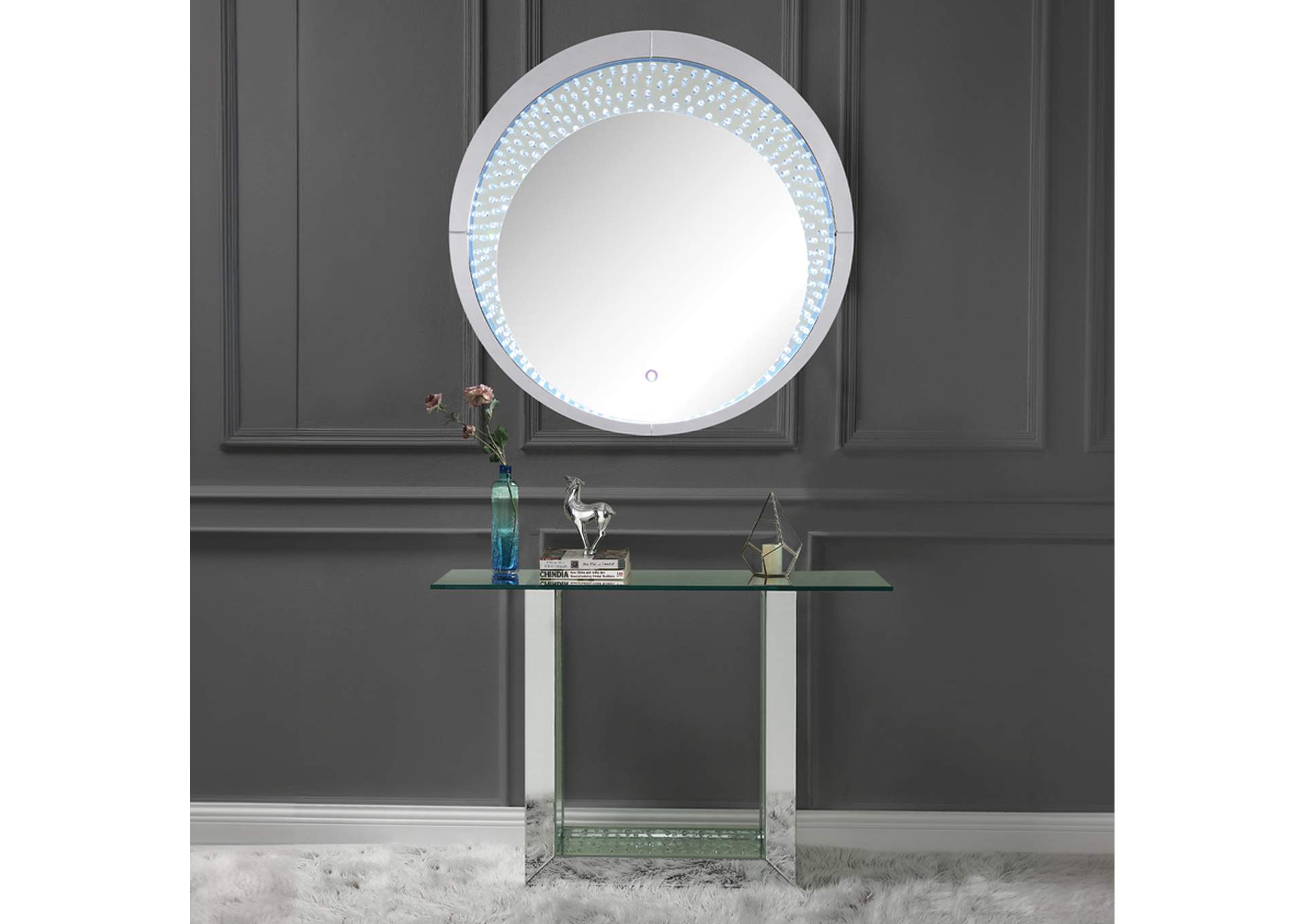 Nysa Accent Mirror with Led image 5