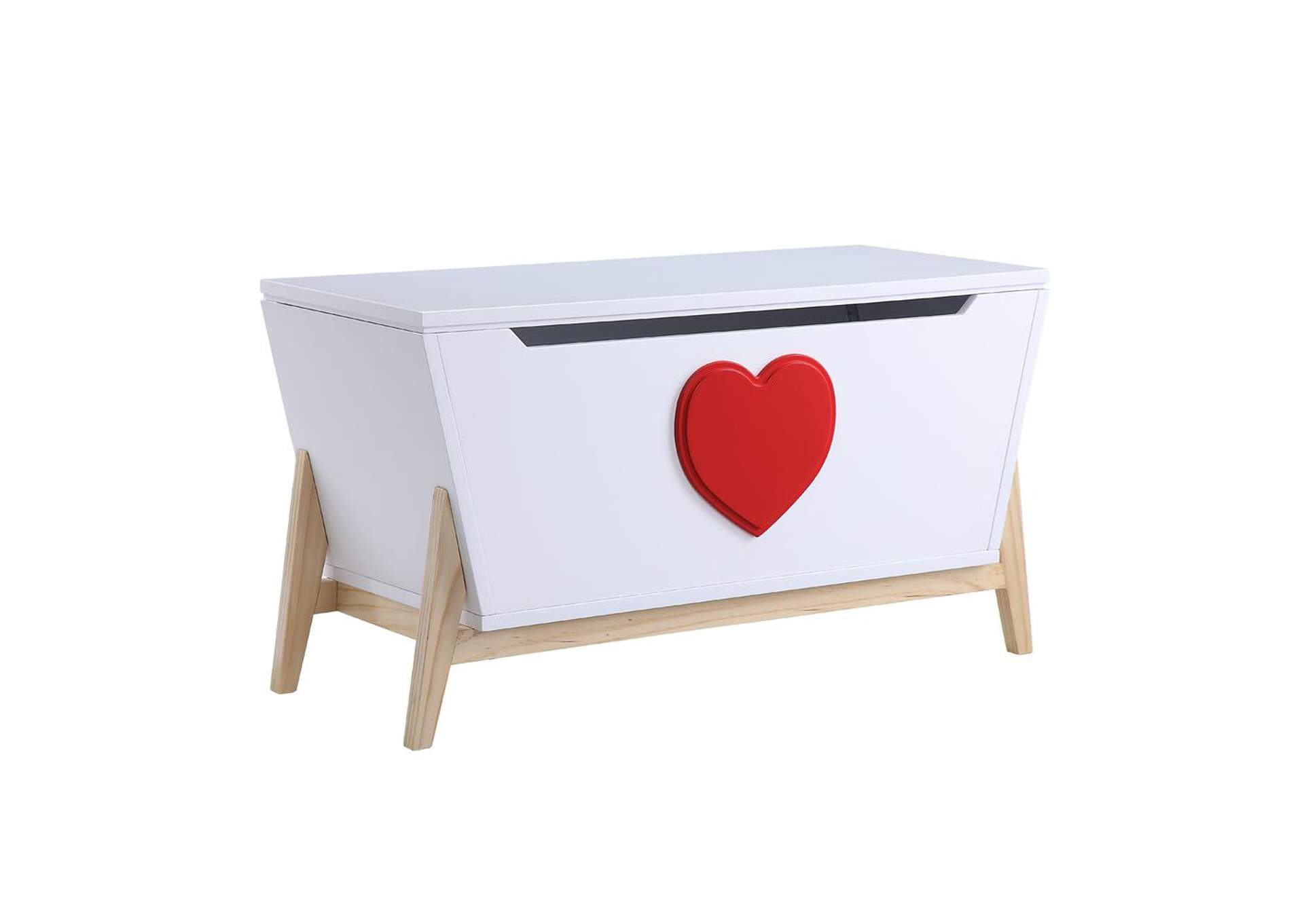 Padma Youth Chest, White and Red image 3