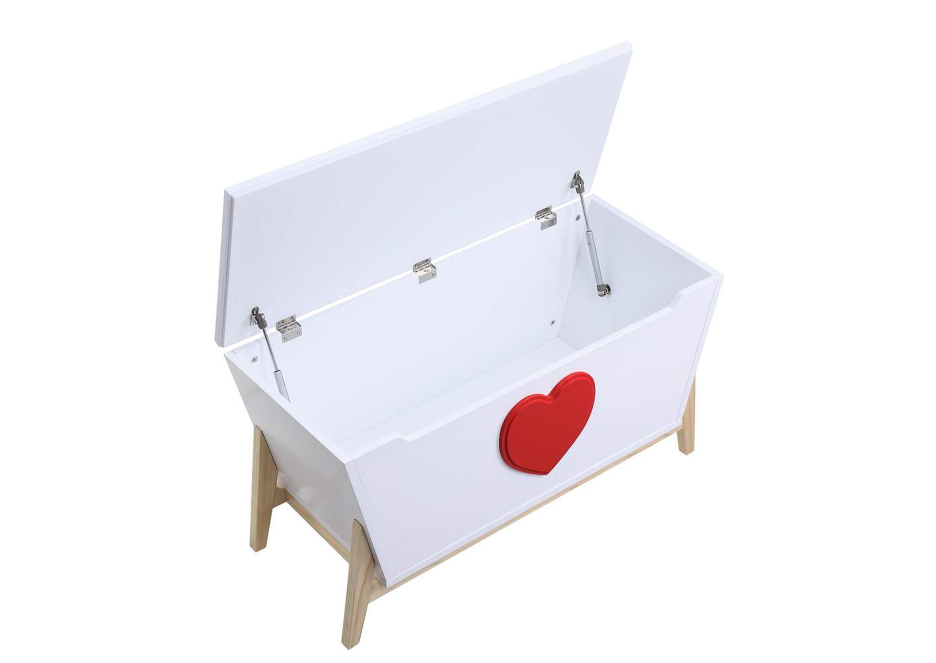 Padma Youth Chest, White and Red image 6