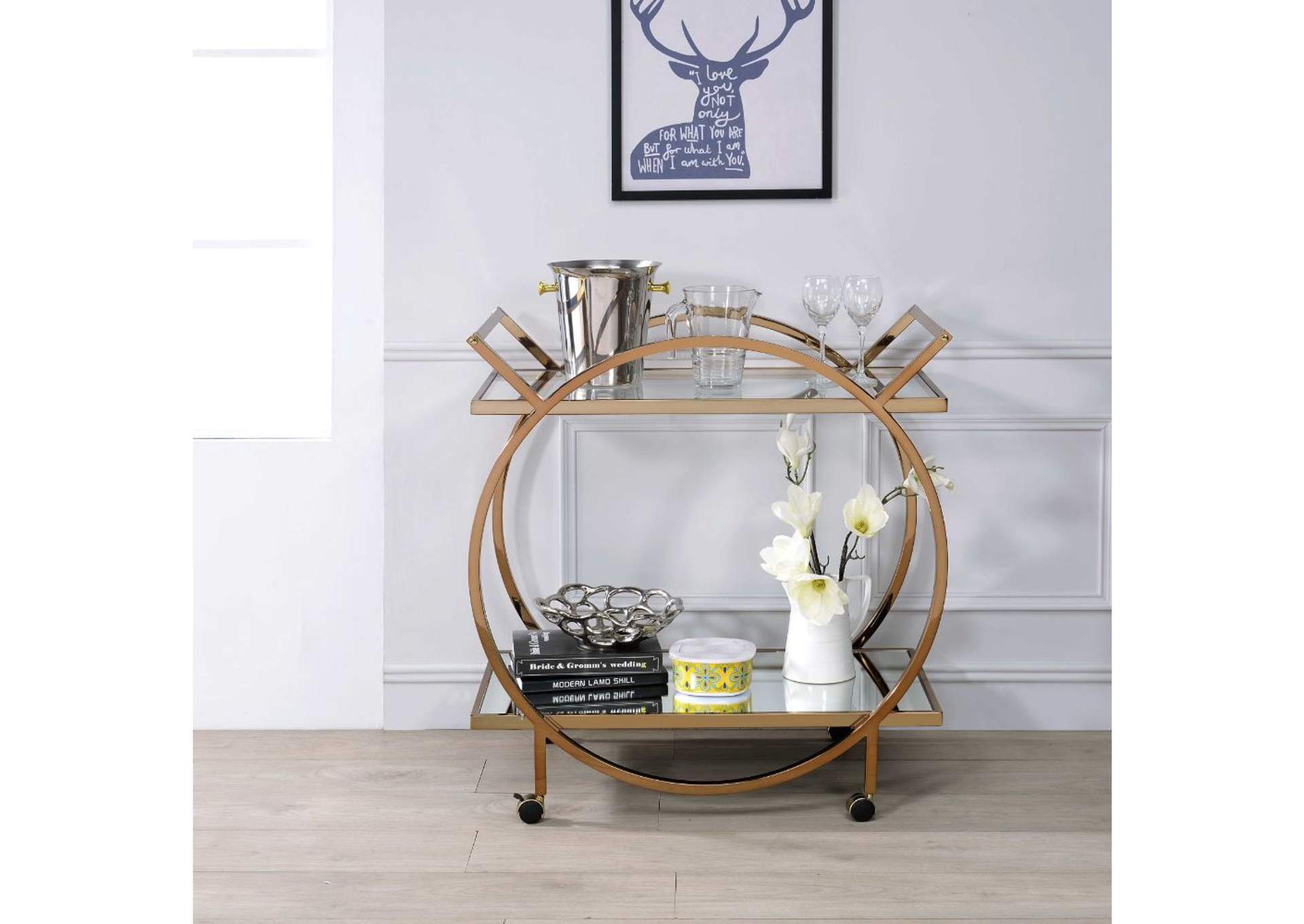 Traverse Serving Cart