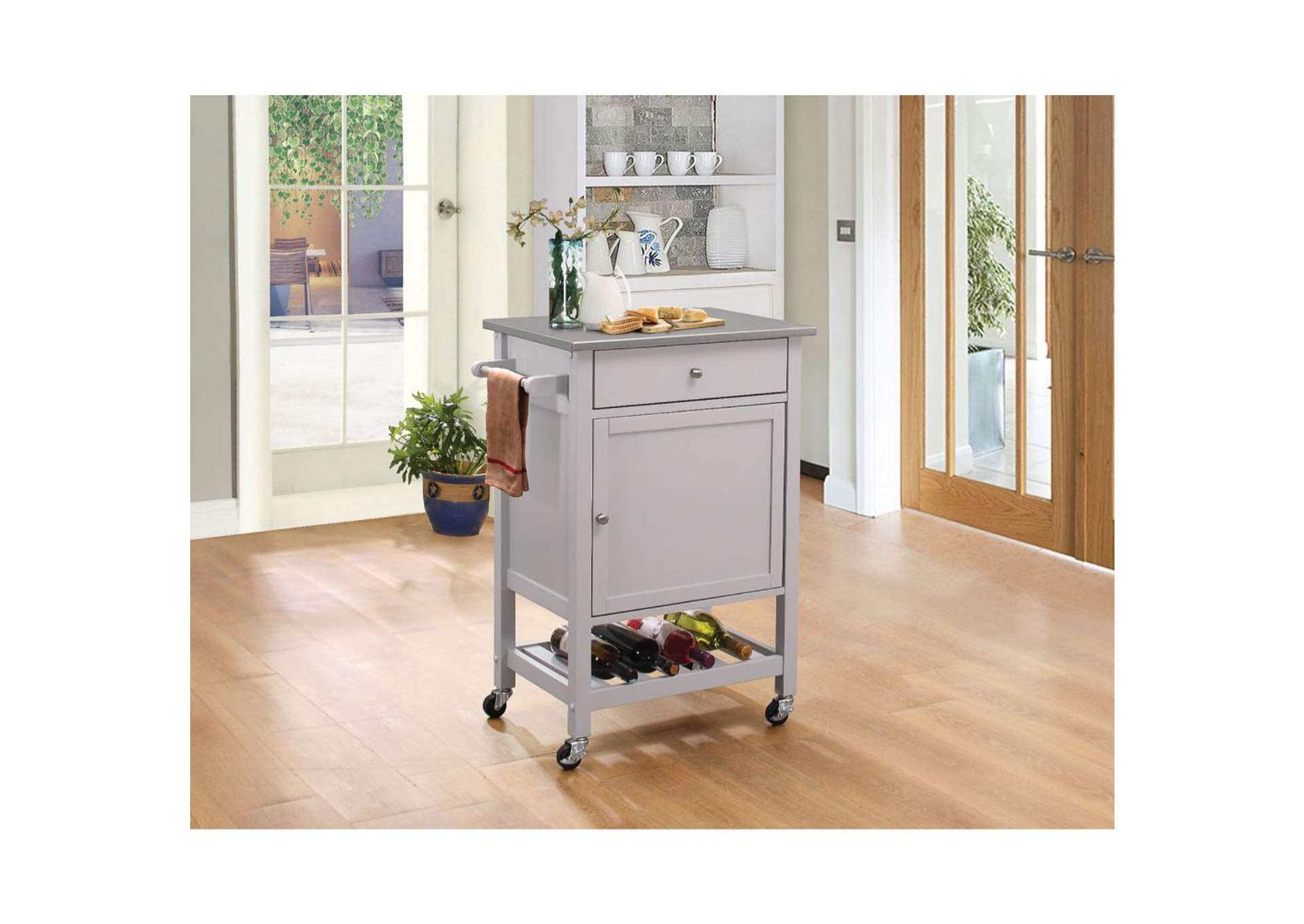 Hoogzen Kitchen Cart image 3