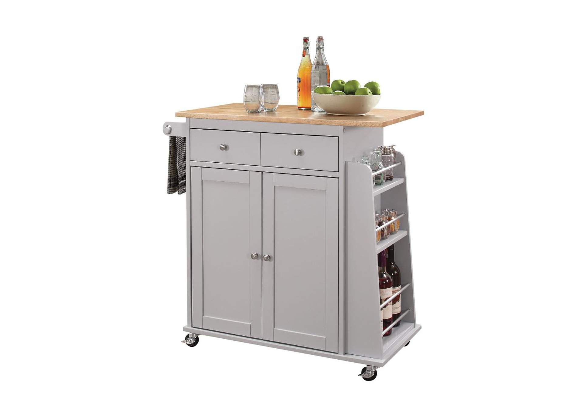 Tullarick Kitchen Cart image 1