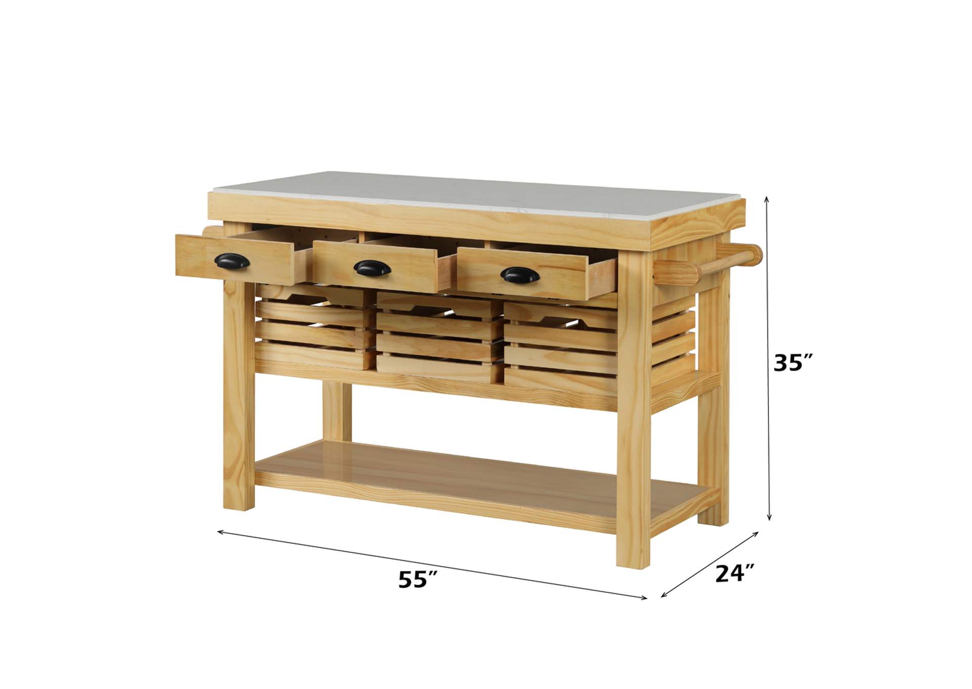 Grovaam Kitchen Island image 7