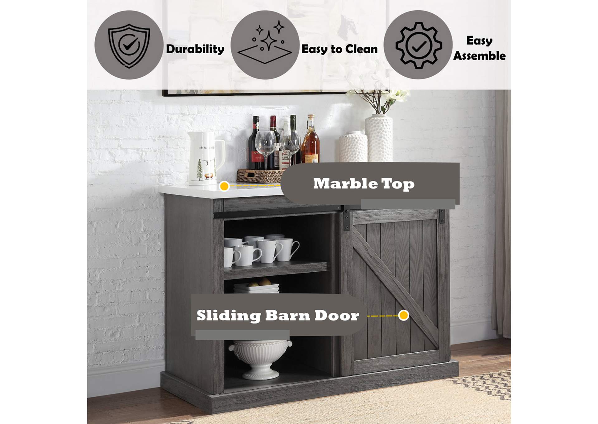 Gauri Kitchen Island image 8