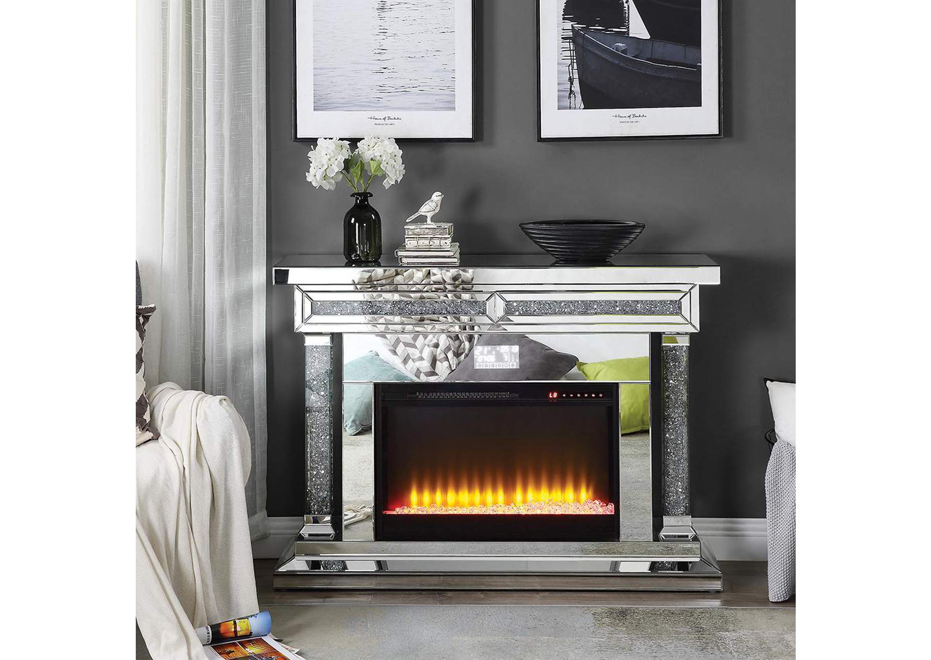Noralie Fireplace with Bluetooth image 1