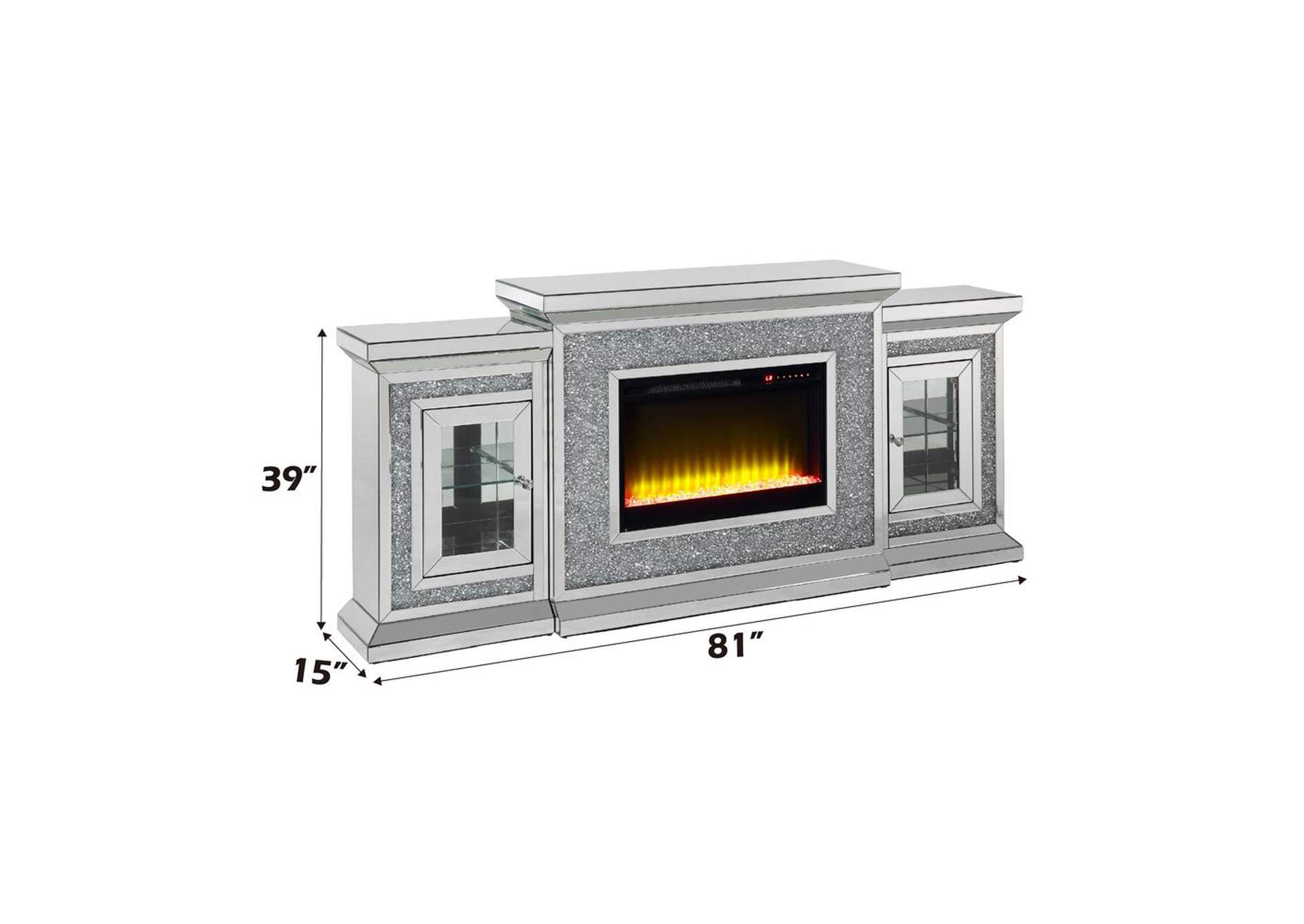 Noralie Fireplace with Led image 11