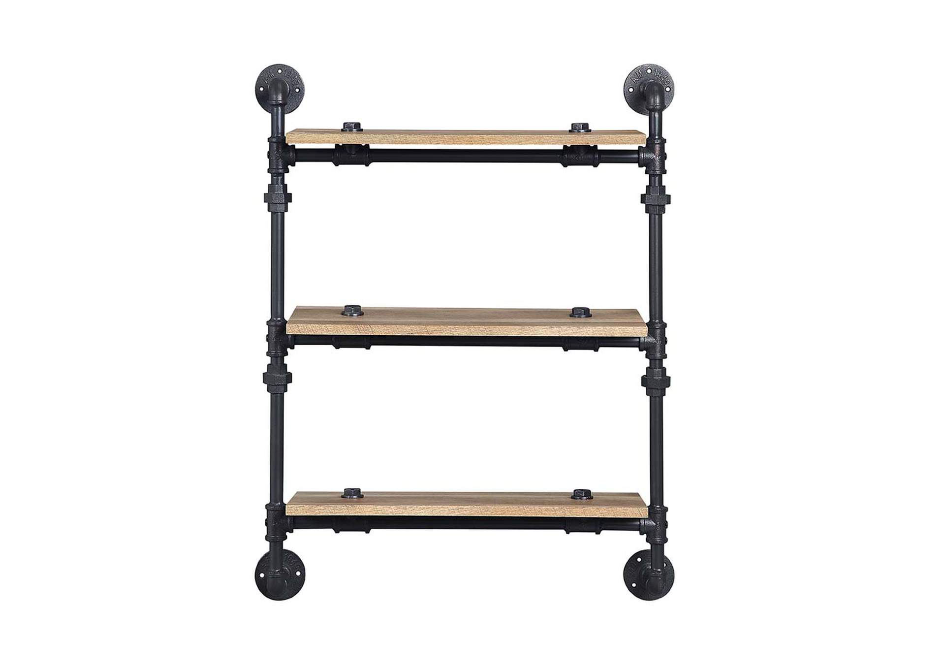 Brantley Wall Rack with 3 Shelves