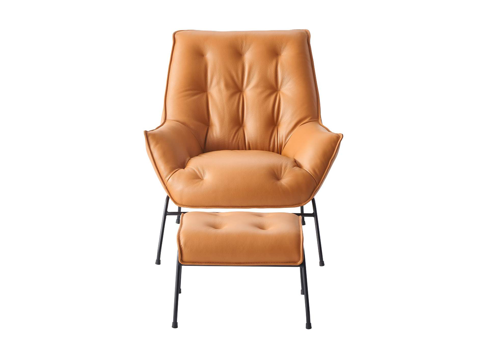 Zusa Accent Chair and Ottoman image 4