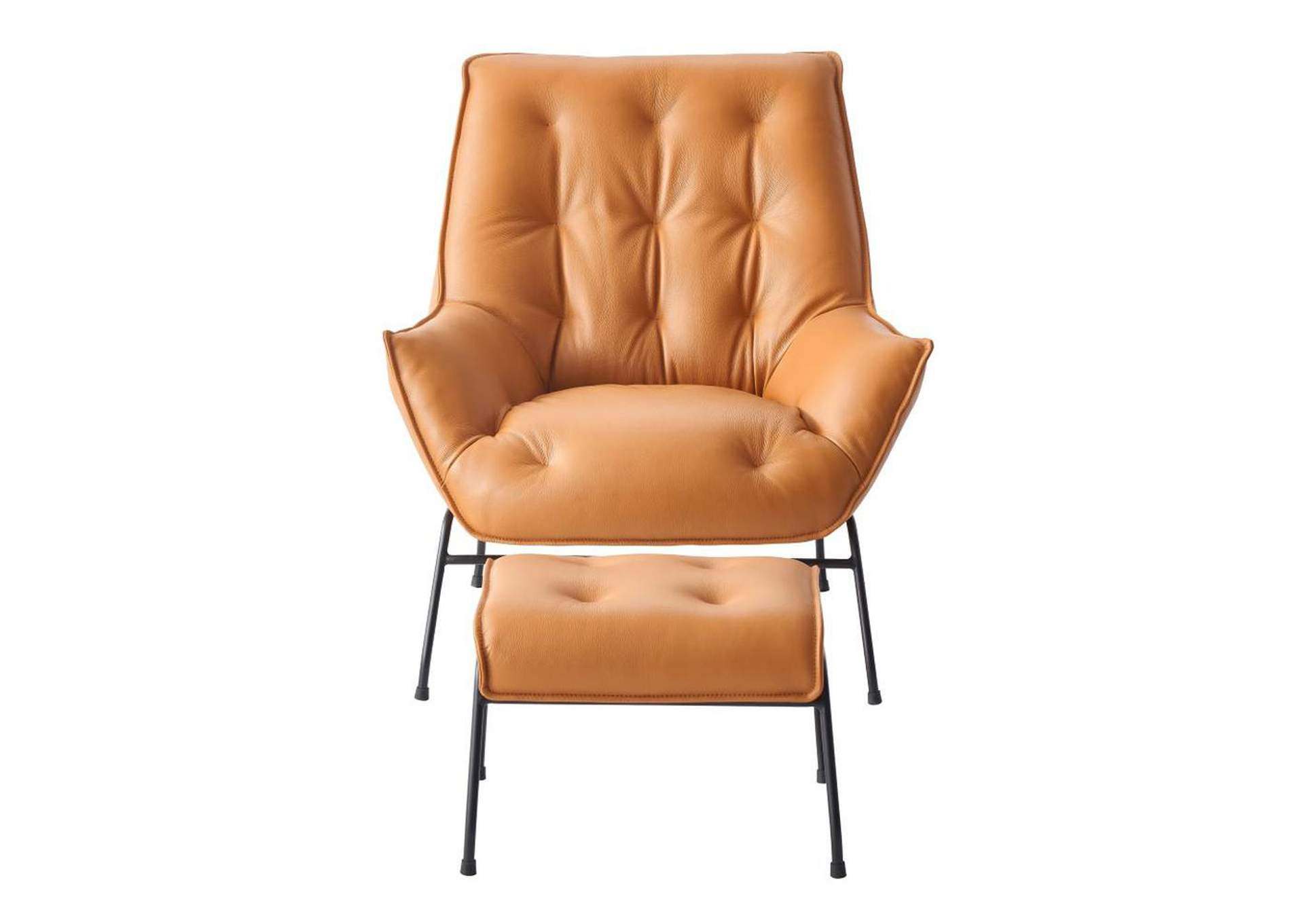 Zusa Accent Chair and Ottoman image 4