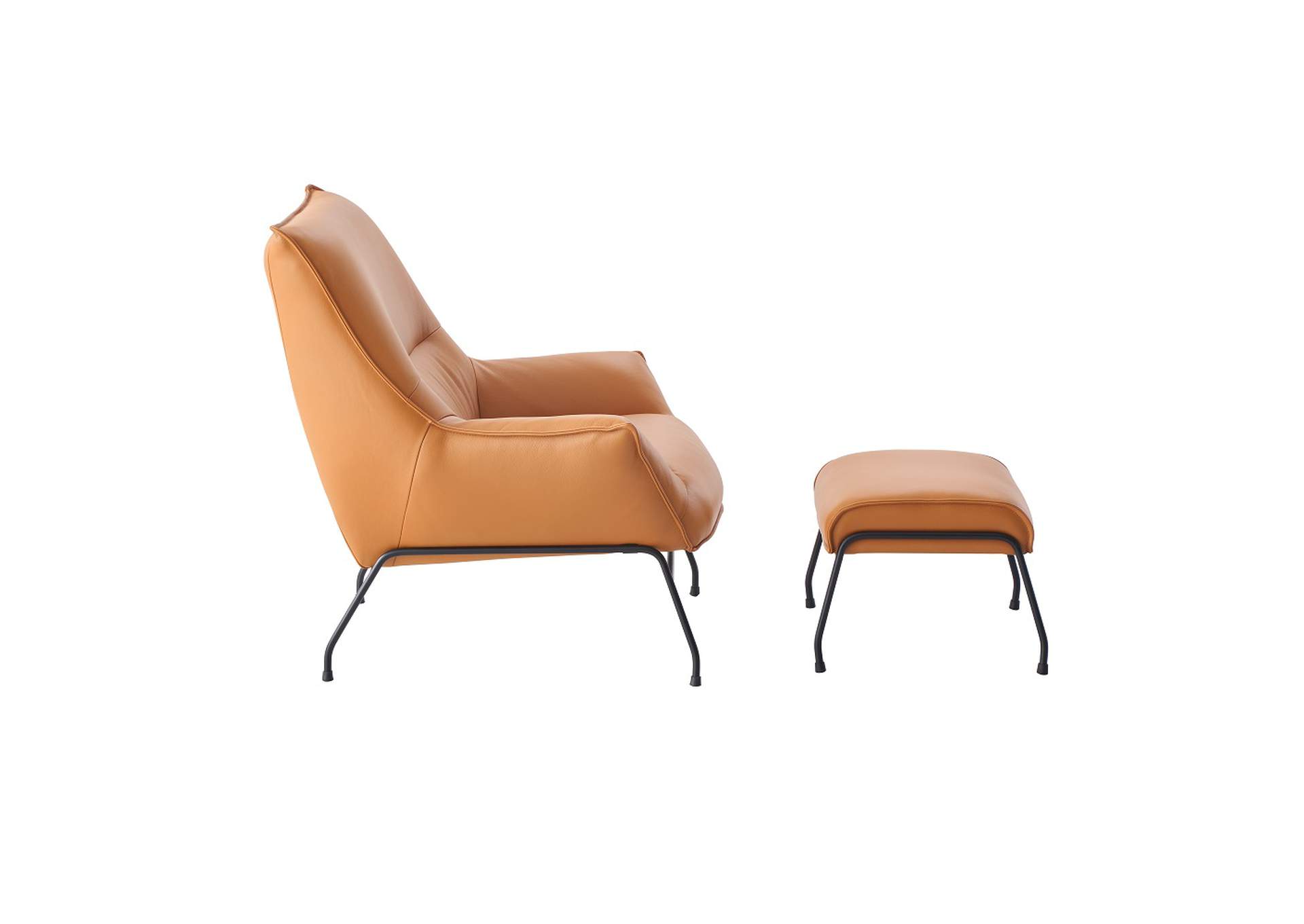 Zusa Accent Chair and Ottoman image 5