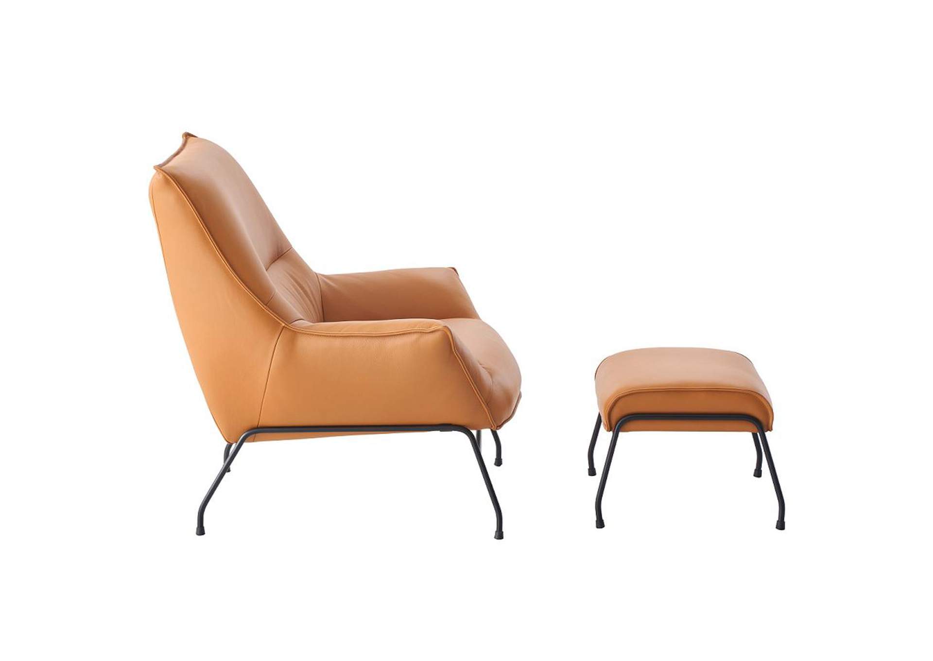 Zusa Accent Chair and Ottoman image 5