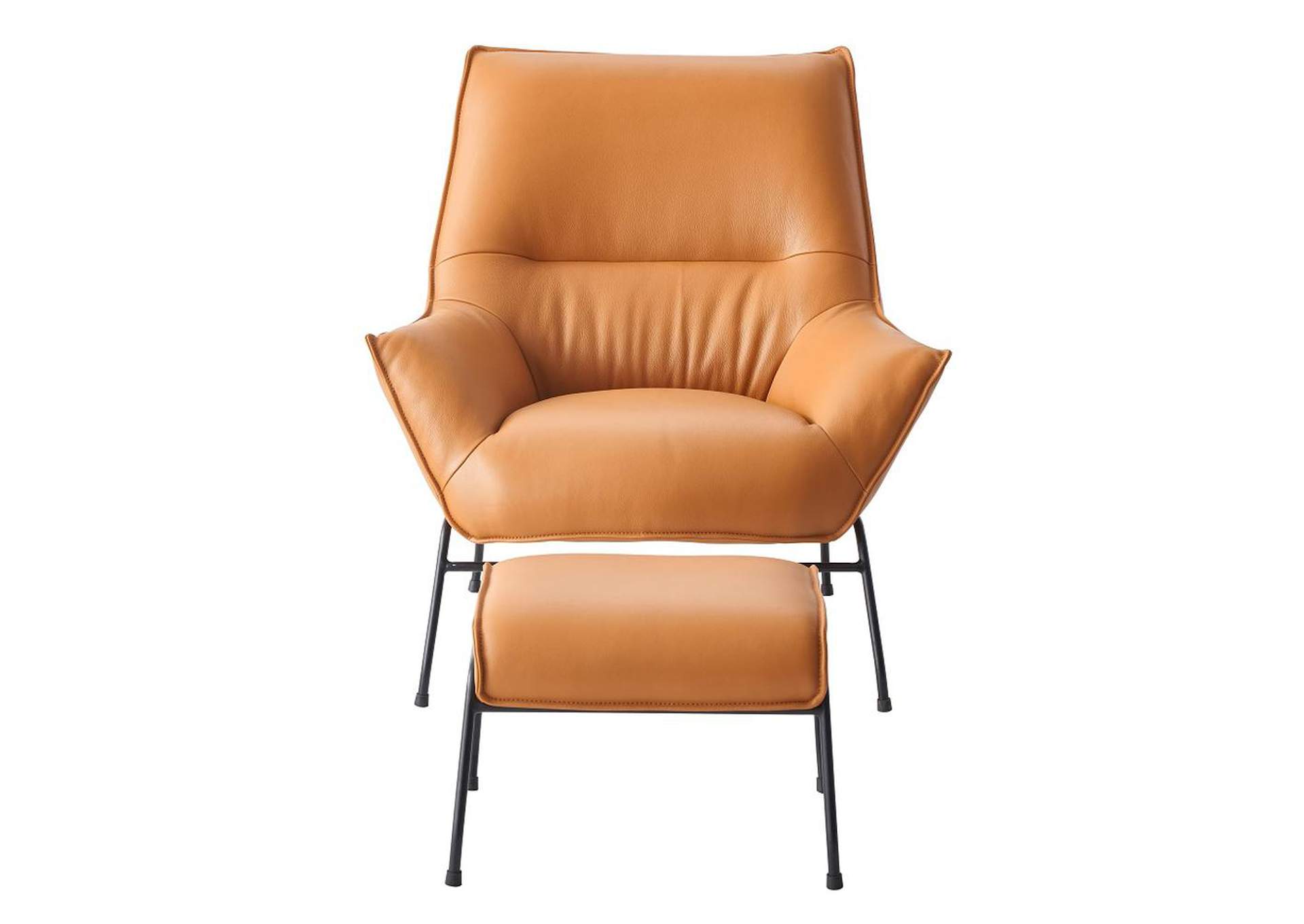 Jabel Accent Chair and Ottoman image 4