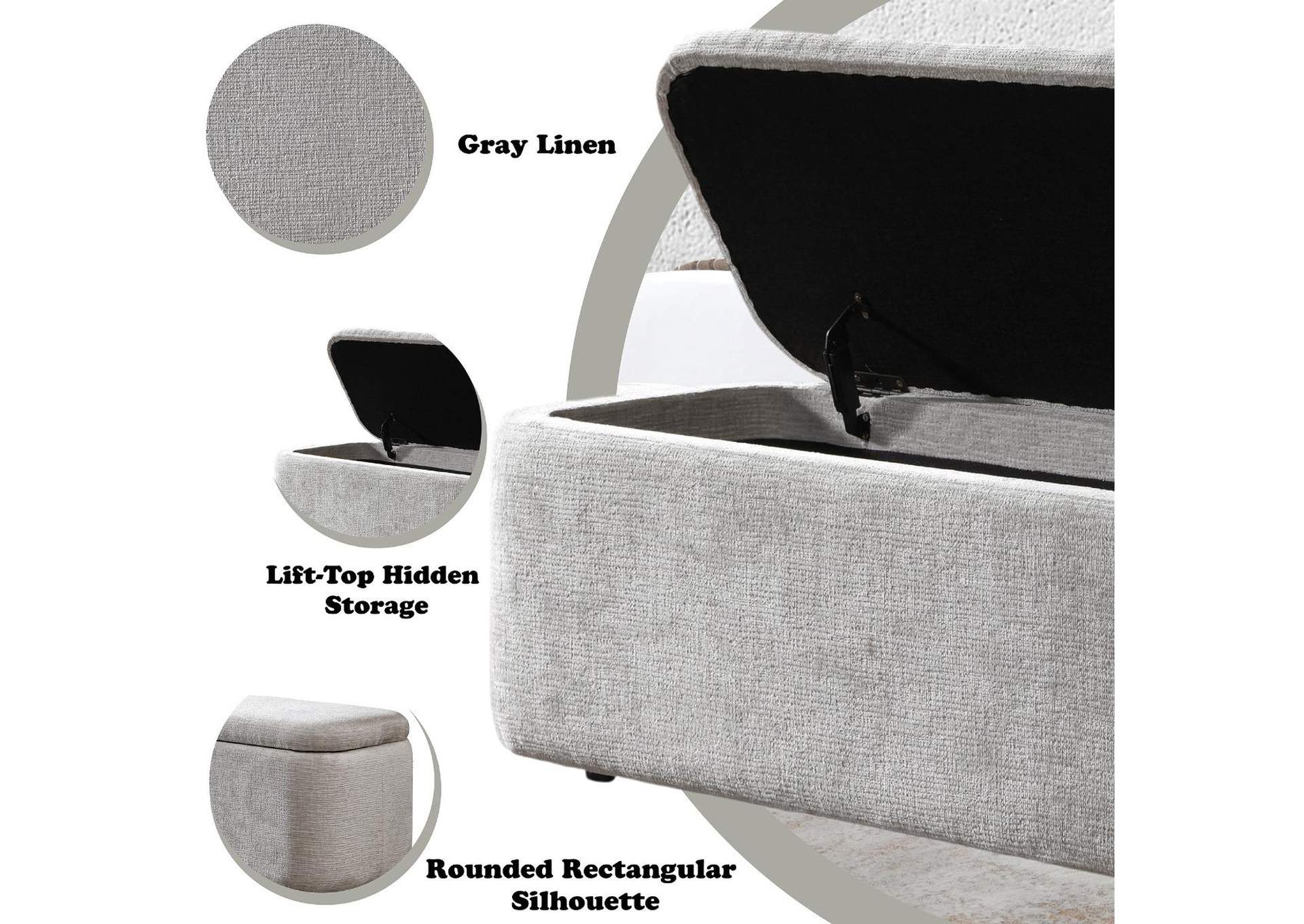Orane Bench with Storage image 8